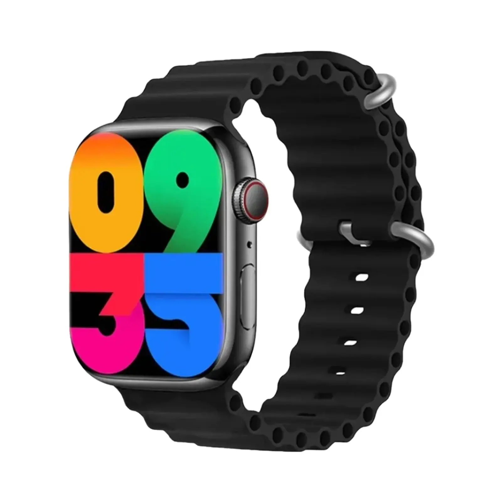 ساعت هوشمند کوئیک ویر KW7 MAX Aluminum Case with Silicone Band - مشکی