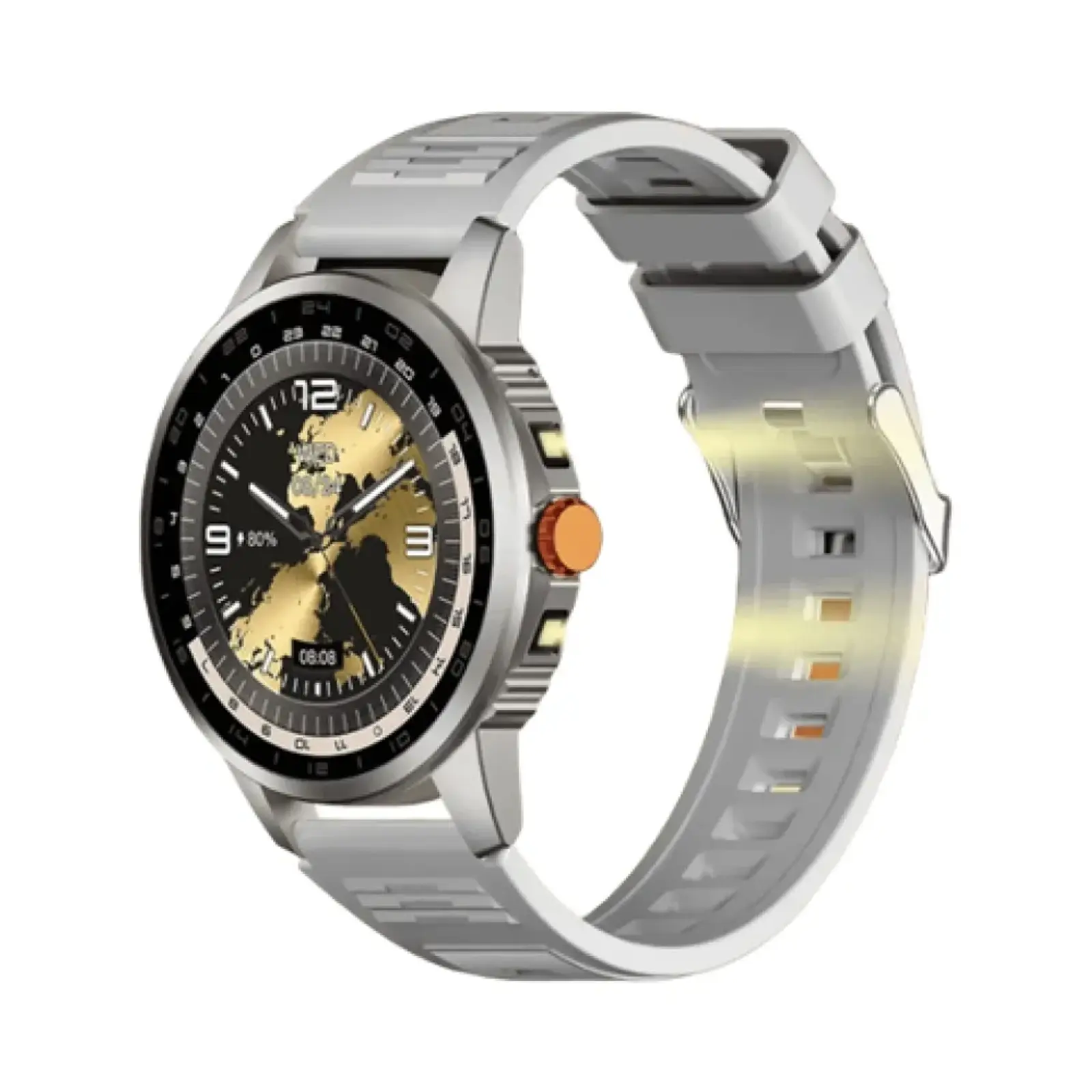 ساعت هوشمند گرین لاین 48mm FORCE Zinc Alloy Case with Silicone Band - مشکی