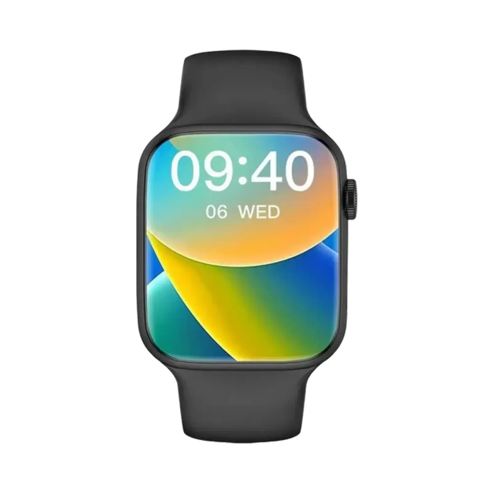 ساعت هوشمند میکروویر watch9-W29S Metal Case with Silicone Band - مشکی