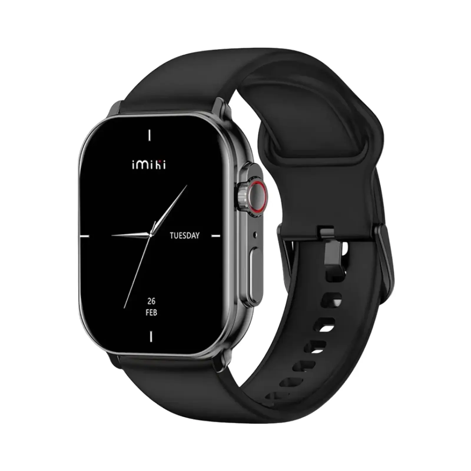 ساعت هوشمند ایمیکی SF1 Aluminum Case with Silicone Band - مشکی