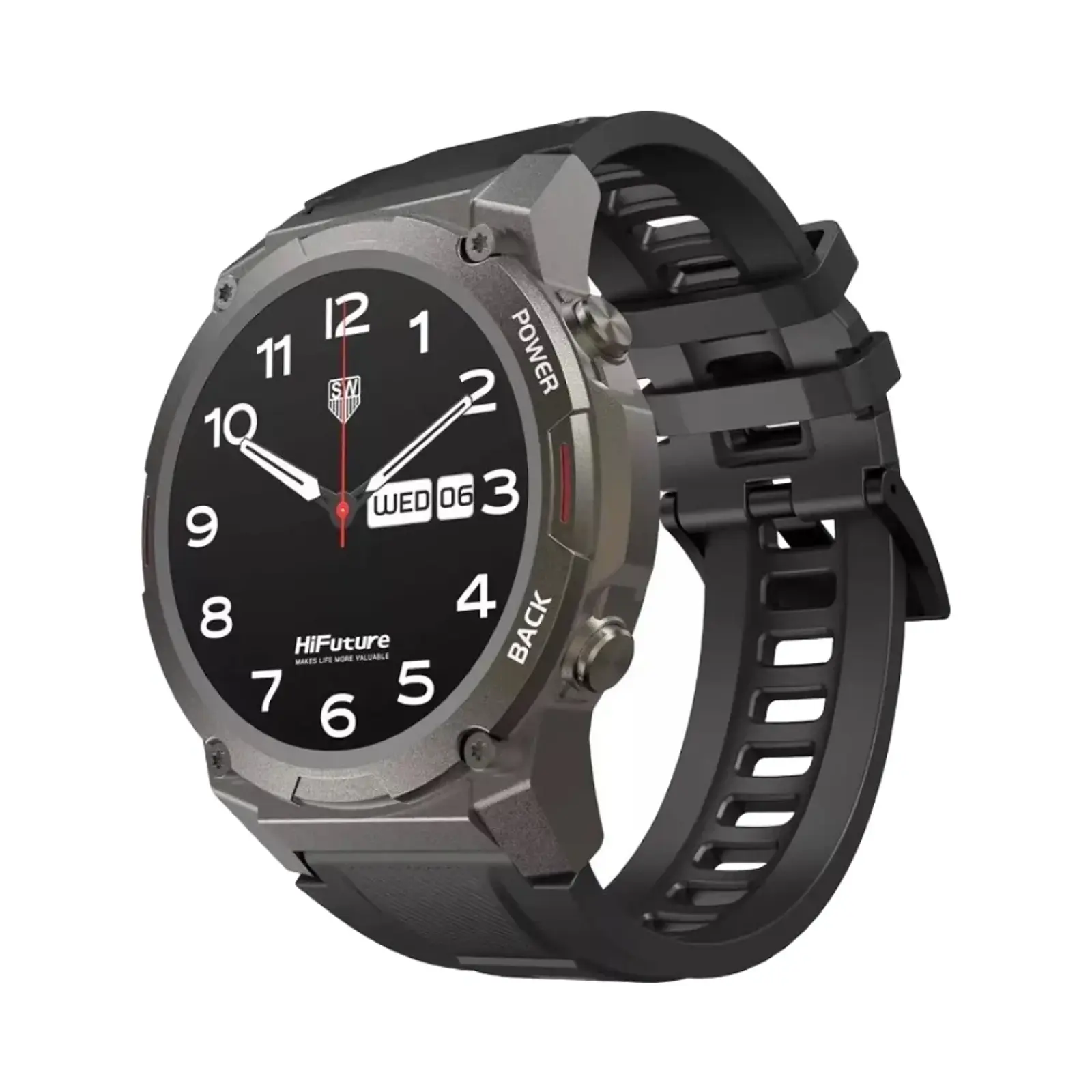ساعت هوشمند های فیوچر Go MIX2 Metal Case with Silicone Band - خاکستری