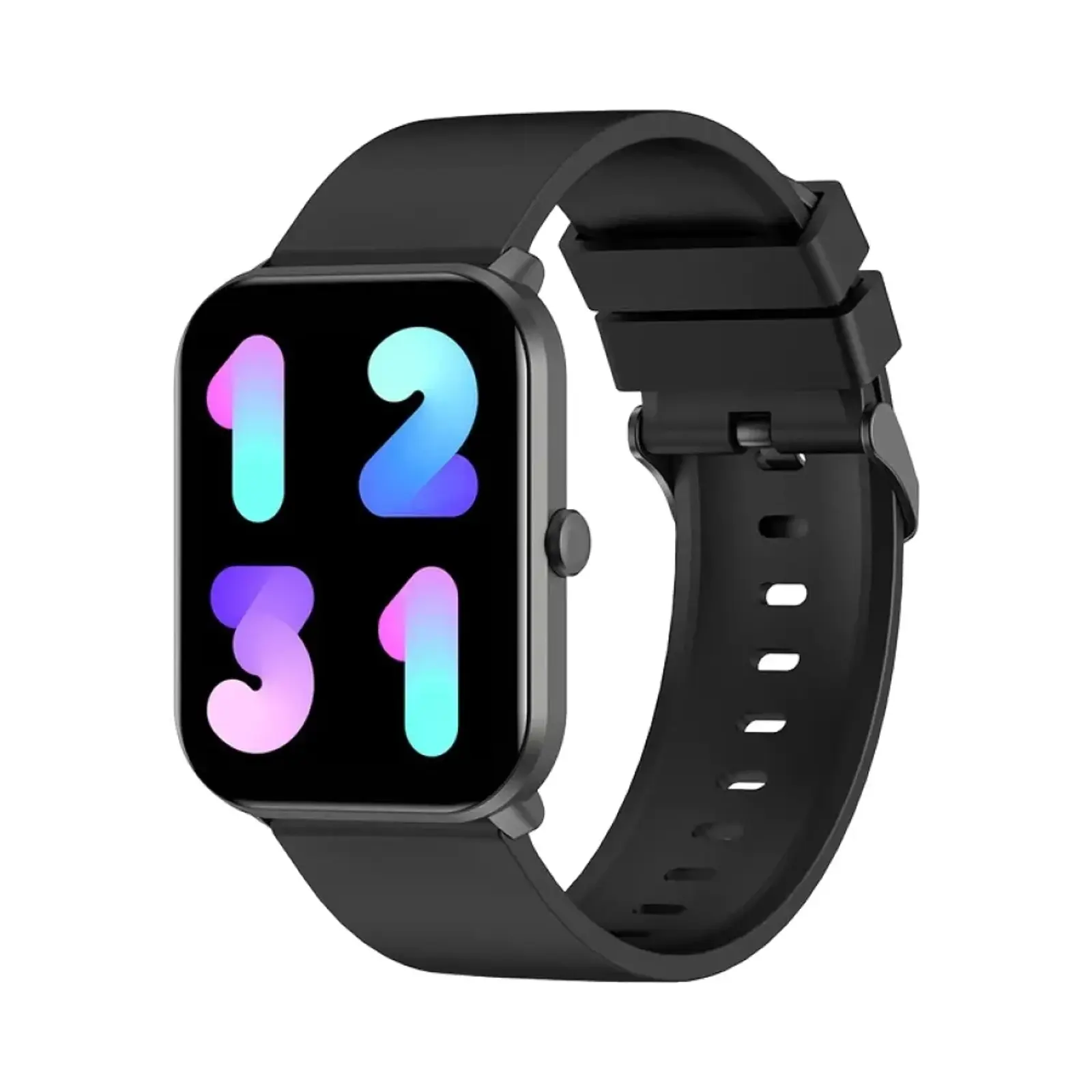 ساعت هوشمند آی می لب 44mm W01 Polycarbonate Case with Silicone Band - مشکی