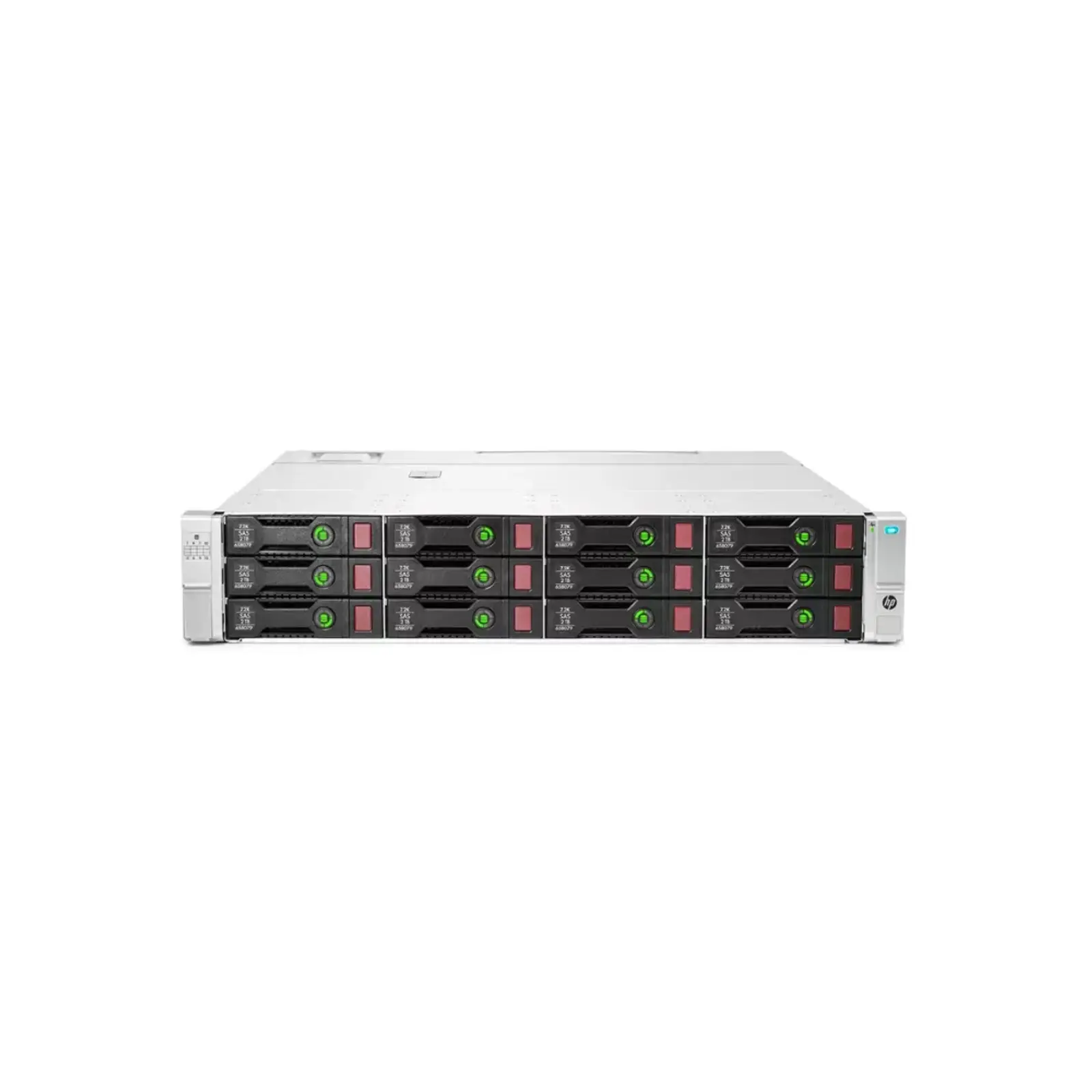 سرور ذخیره ساز اچ پی HP DL380 G9 12LFF-A Xeon 2620 v3x2/64GB DDR4/4TB HDDx4/Intel