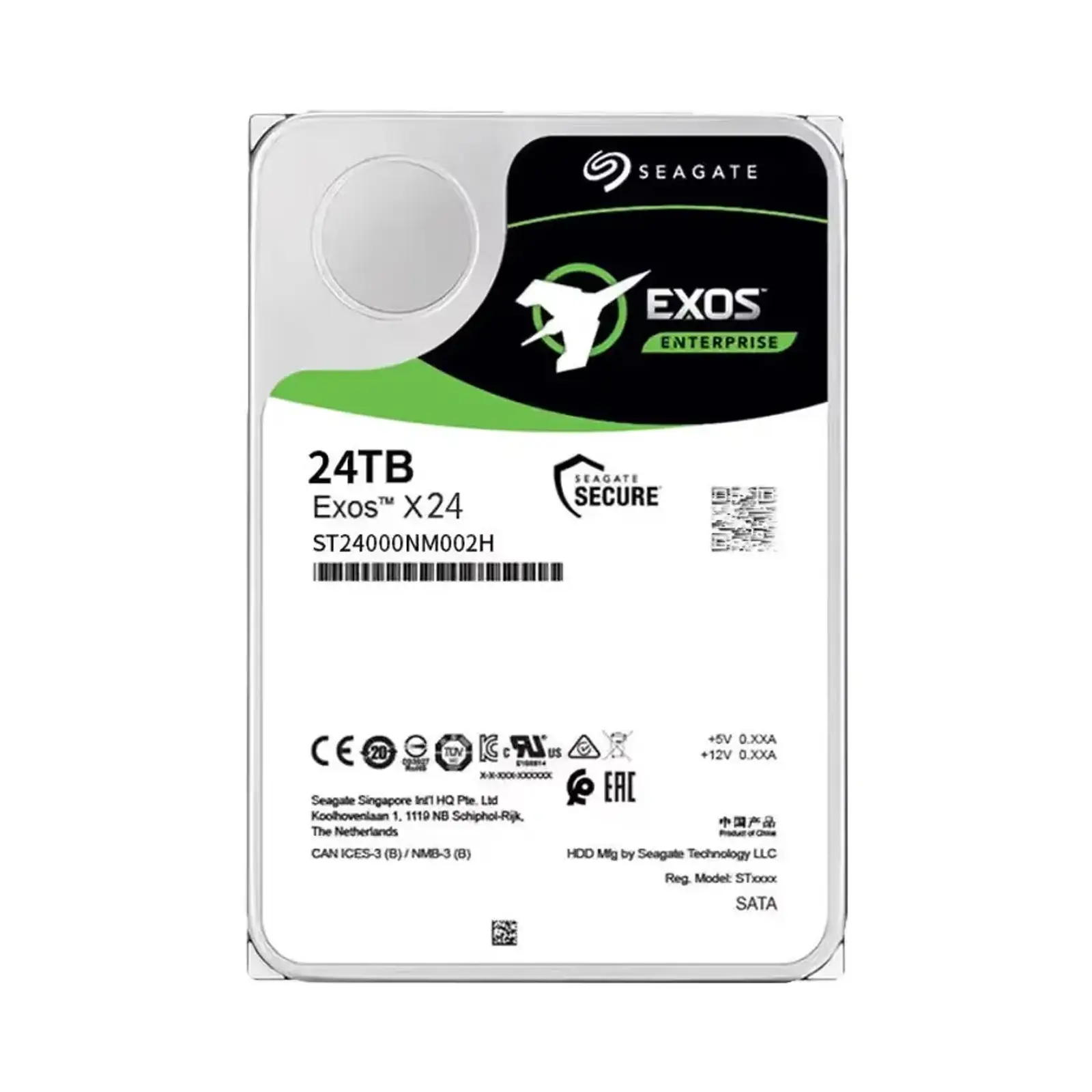 هارد سرور سیگیت Seagate 24TB SATA 6G Enterprise 7.2K LFF - ST24000NM002H-SATA