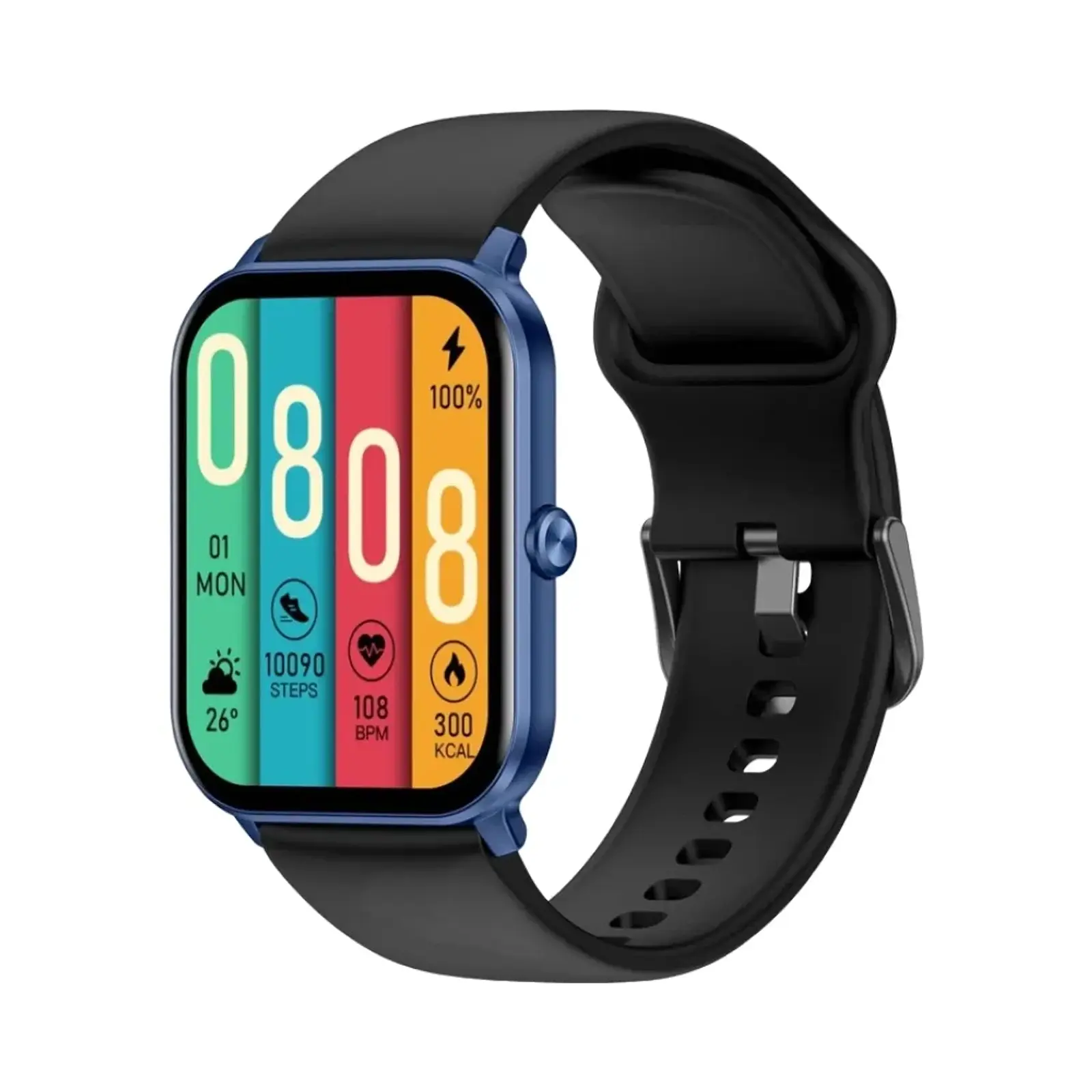 ساعت هوشمند کیسلکت Ks Mini with Silicone Band - آبی