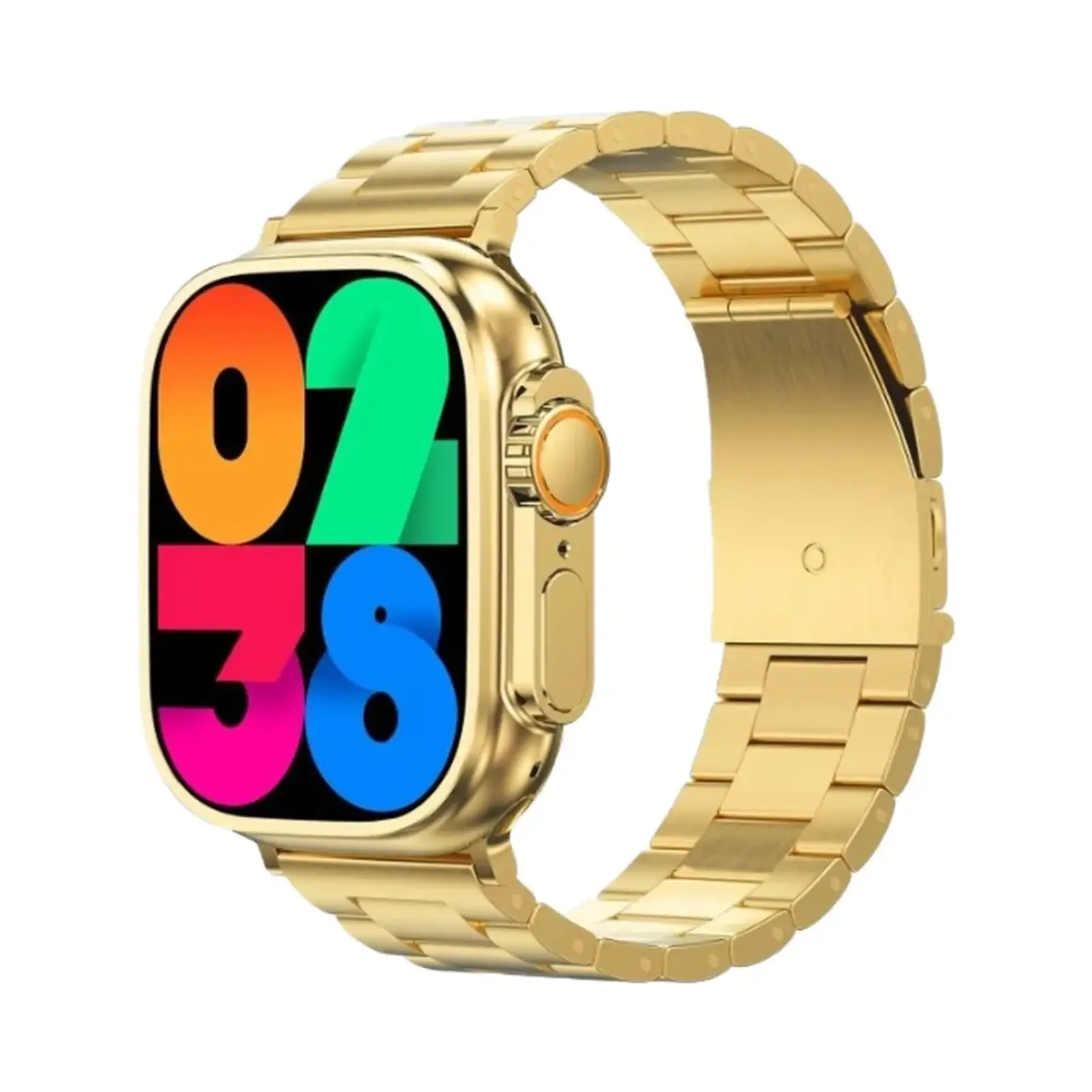 ساعت هوشمند جی تب FT8 Pro Aluminum Case with Silicone Band - طلایی