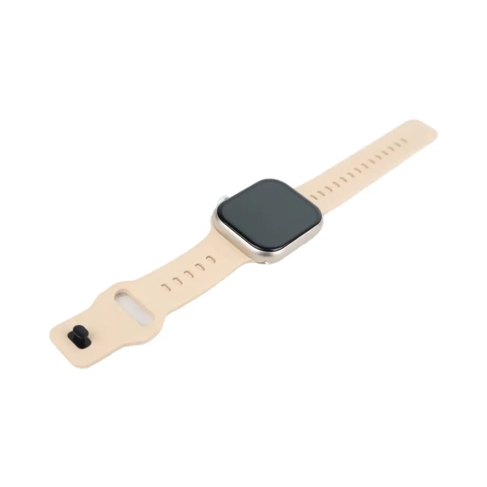 ساعت هوشمند دبلیو اِس WS-83 MAX Metal Case with Silicone Band - طلایی