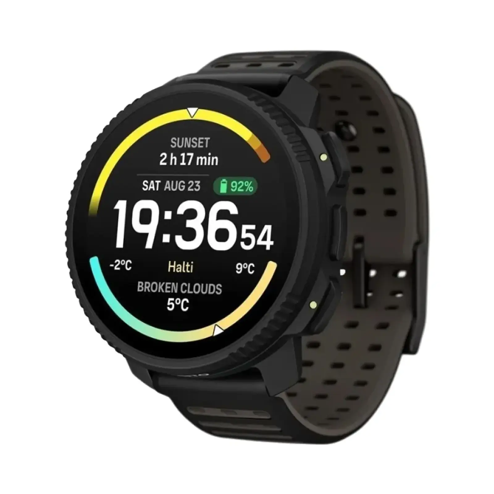 ساعت هوشمند سونتو 49mm Suunto Vertical 2 Stainless Steel Case with Silicone Band - مشکی