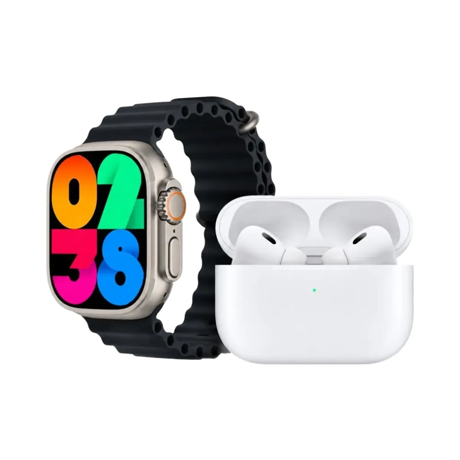 ساعت هوشمند یونیک 49mm ایکس هشت Metal and Plastic Case with Silicone Band