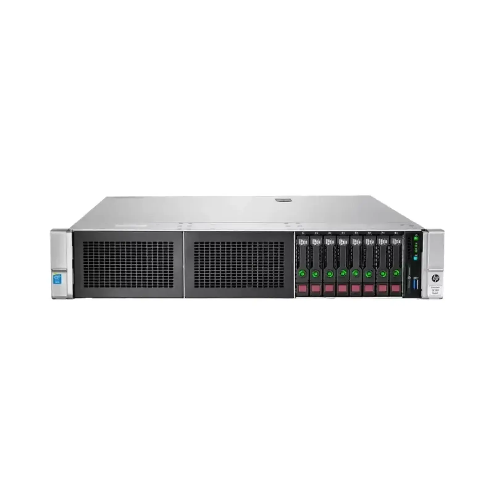 سرور حسابداری اچ پی HP DL380 G9 8SFF-B Xeon 2620 v4x2/32GB DDR4/800GB SSD/1TB SSDx2/Intel