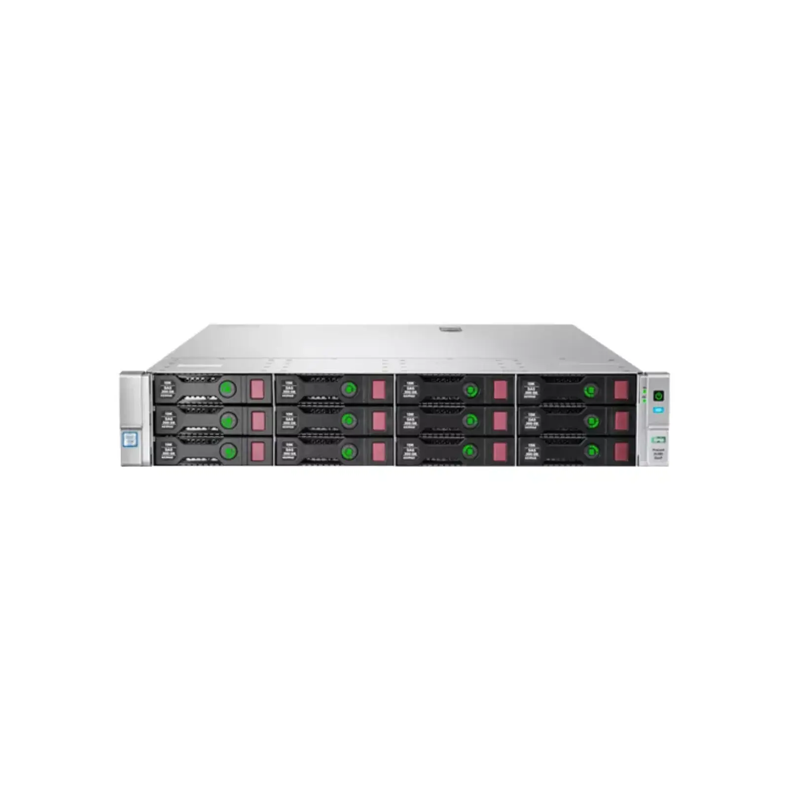 سرور ذخیره ساز اچ پی HP DL380 G9 15LFF-A Xeon 2690 v4x2/64GB DDR4/4TB HDDx15/Intel