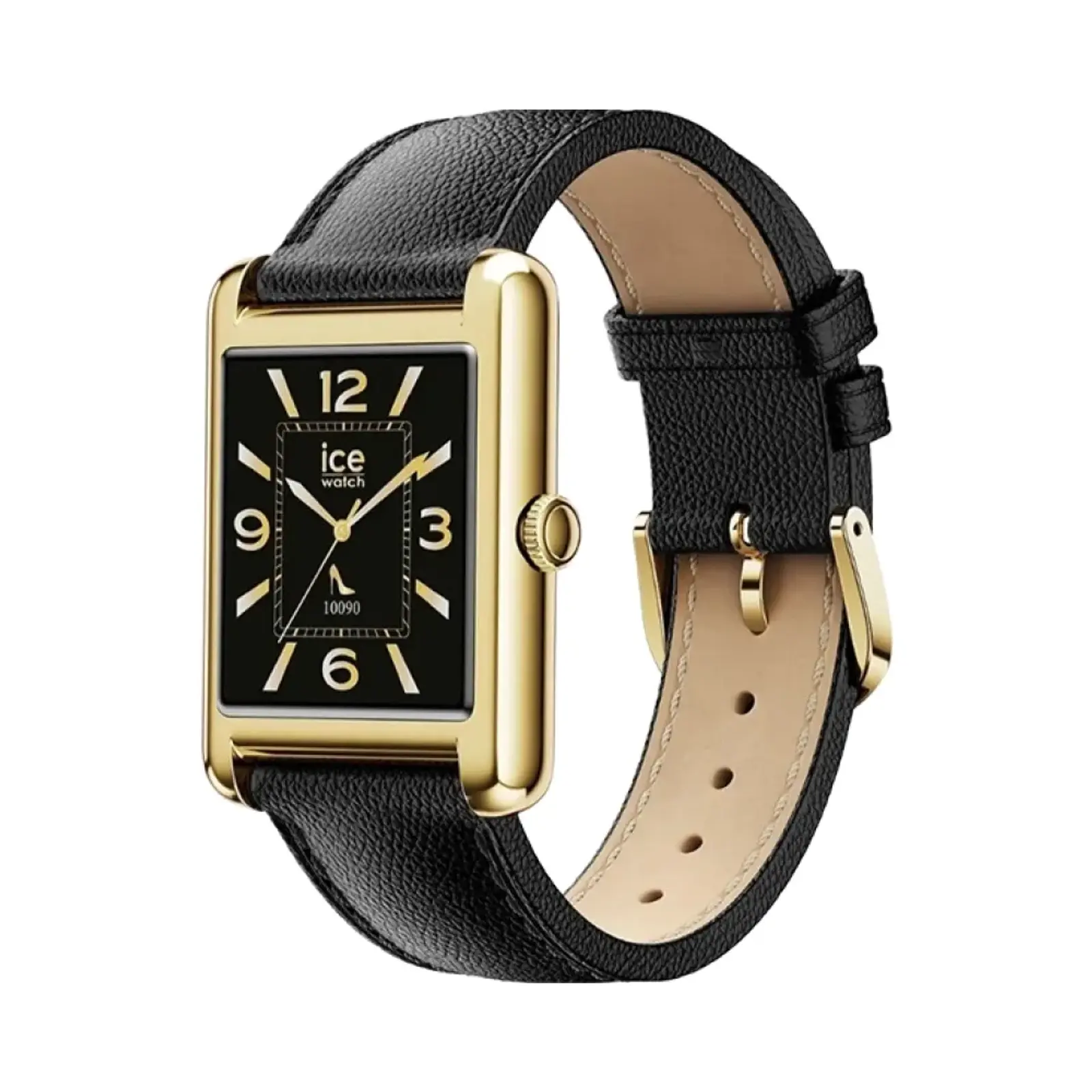 ساعت هوشمند آیس واچ 36mm 025286 Zinc Alloy Case with Leather Band - مشکی
