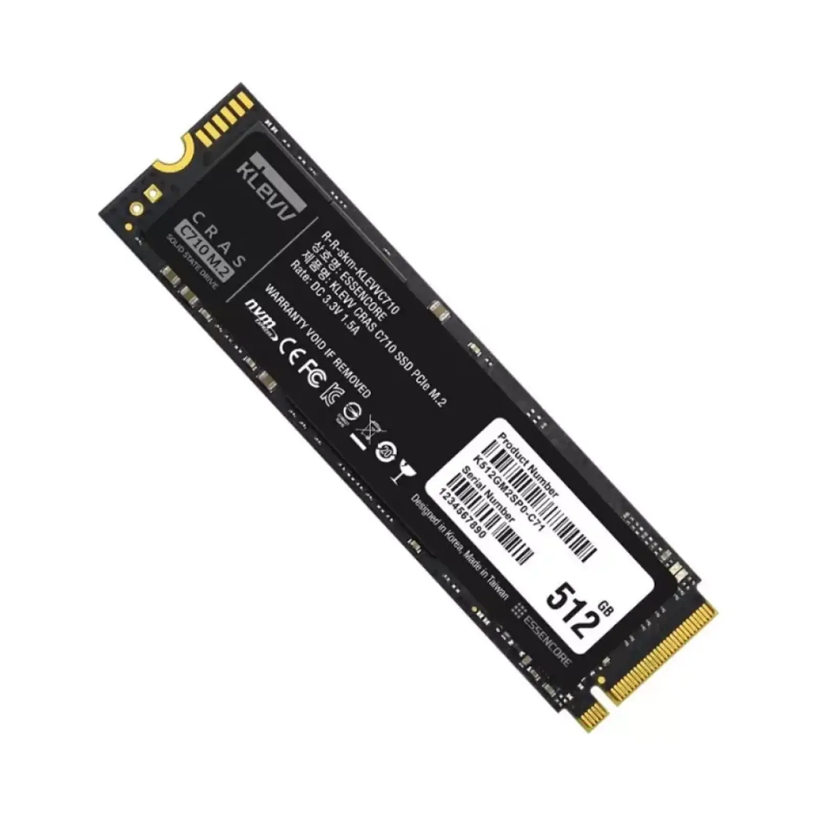 اس اس دی اینترنال کلو CRAS C710 512GB NVMe