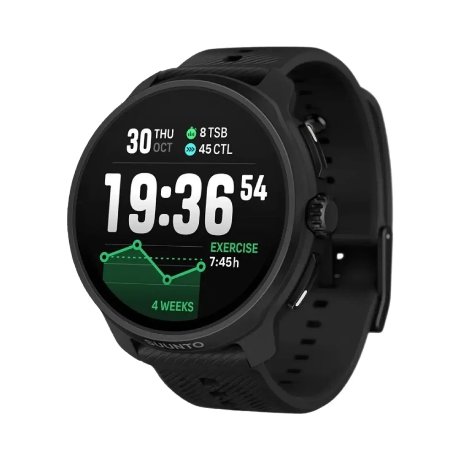 ساعت هوشمند سونتو 49mm SUUNTO RACE 2 Stainless Steel Case with Silicone Band - مشکی