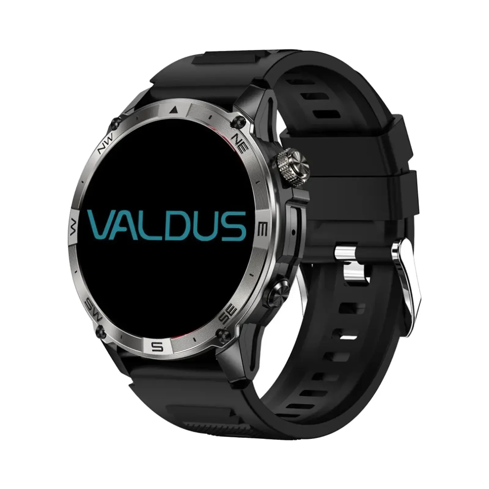ساعت هوشمند والدوس 40mm VG40 PRO Metal and Plastic Case with Silicone Band - مشکی