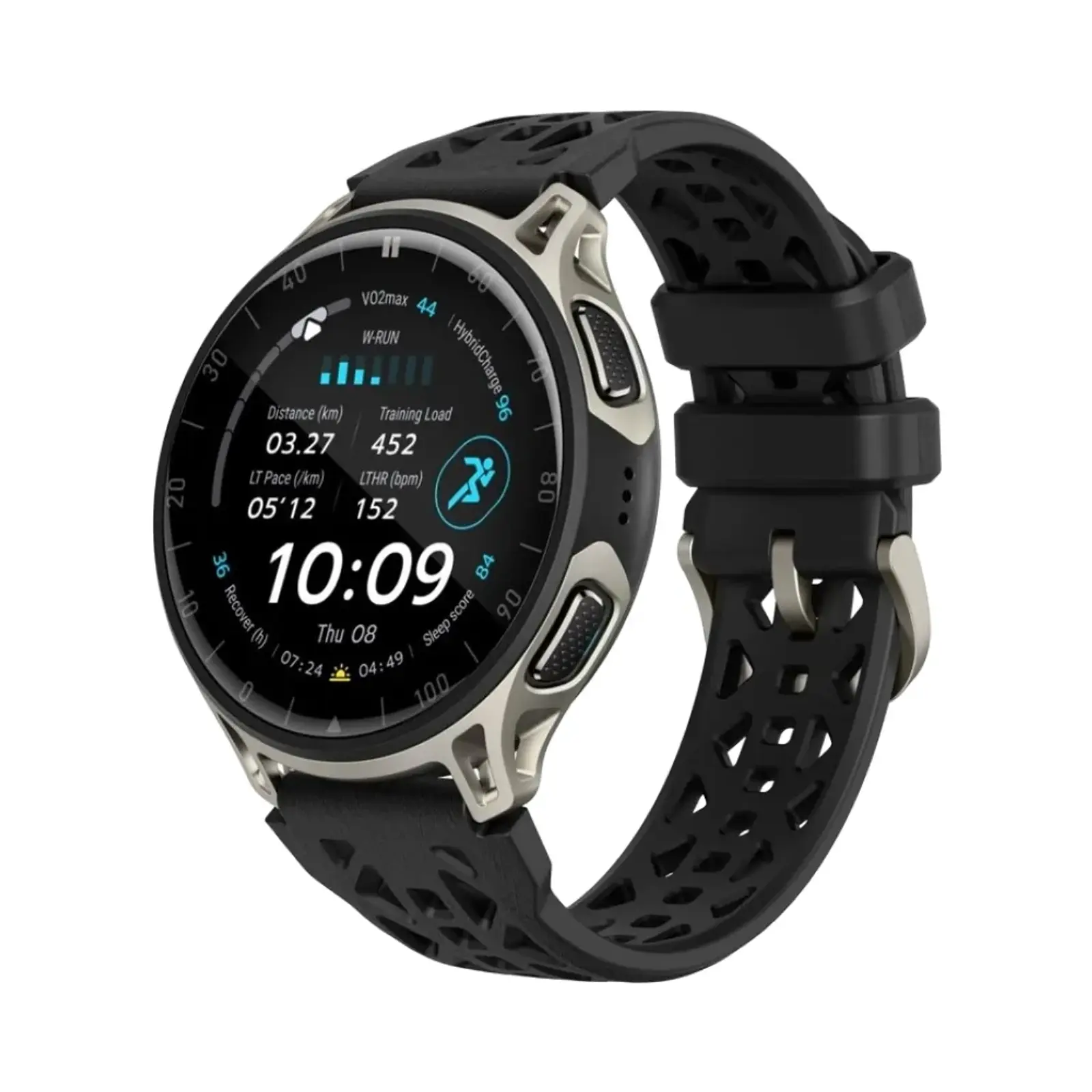 ساعت هوشمند امیزفیت 48mm Cheetah 2 Pro Titanium Case with Silicone Band - تیتانیومی
