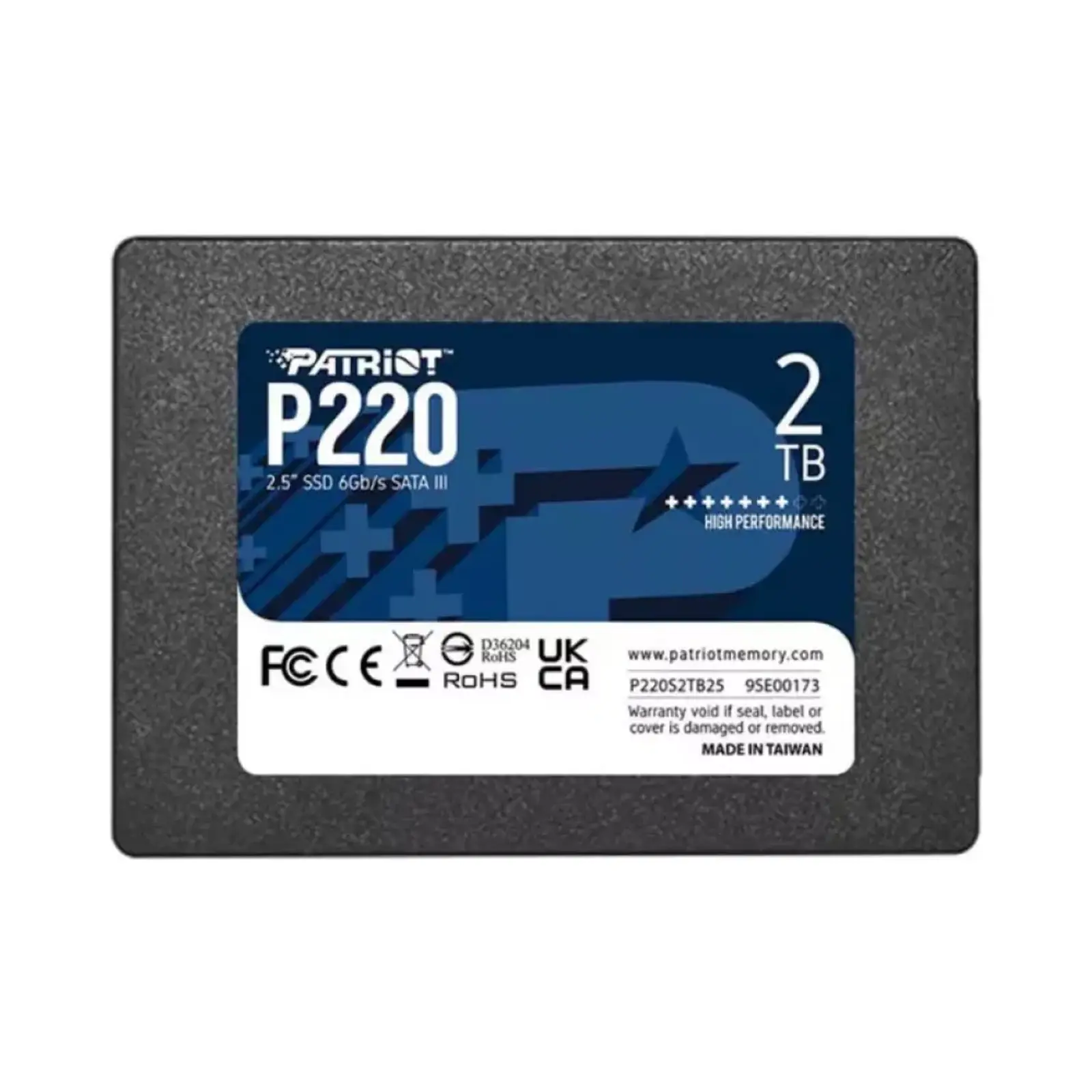 اس اس دی اینترنال پاتریوت P220 2TB SATA