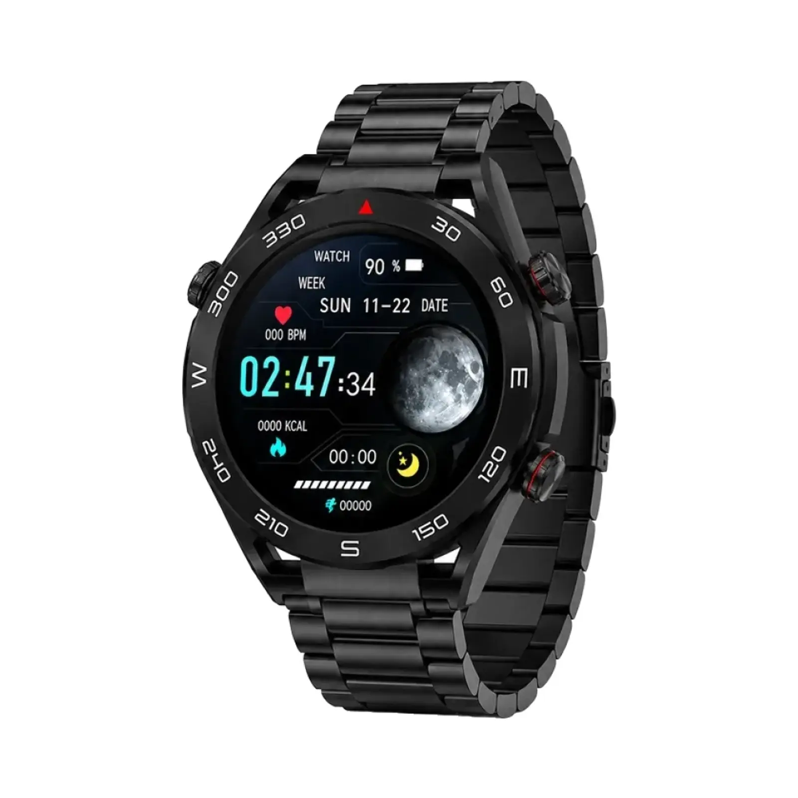 ساعت هوشمند ووکاس 49mm G6 MAX Stainless Steel Case with Stainless Steel Band