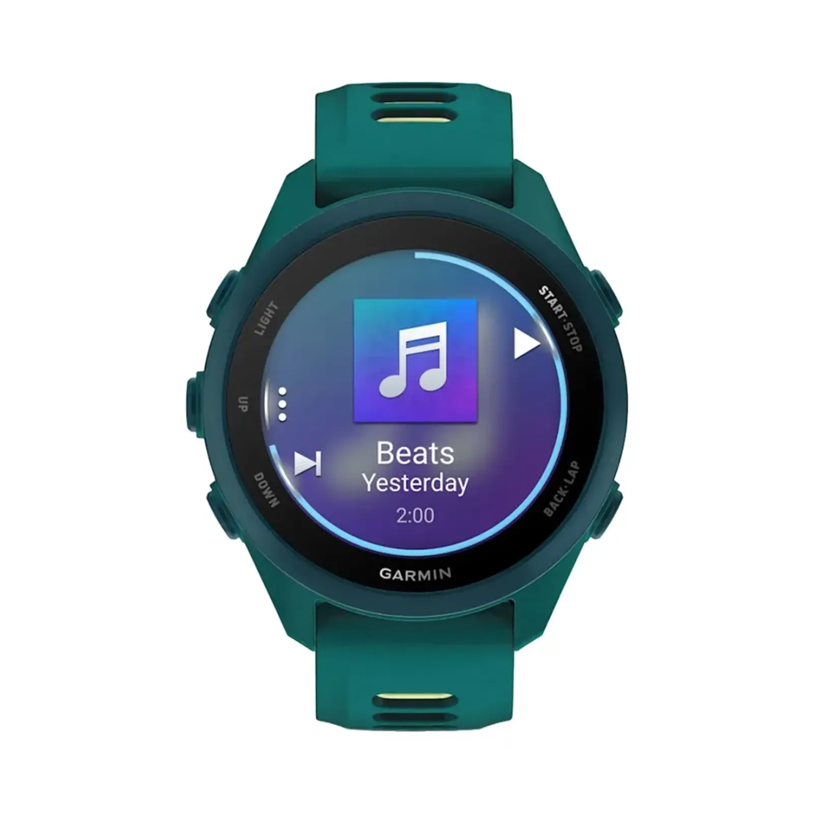 ساعت هوشمند گارمین 43mm Forerunner 170 Music Metal and Plastic Case with Silicone Band