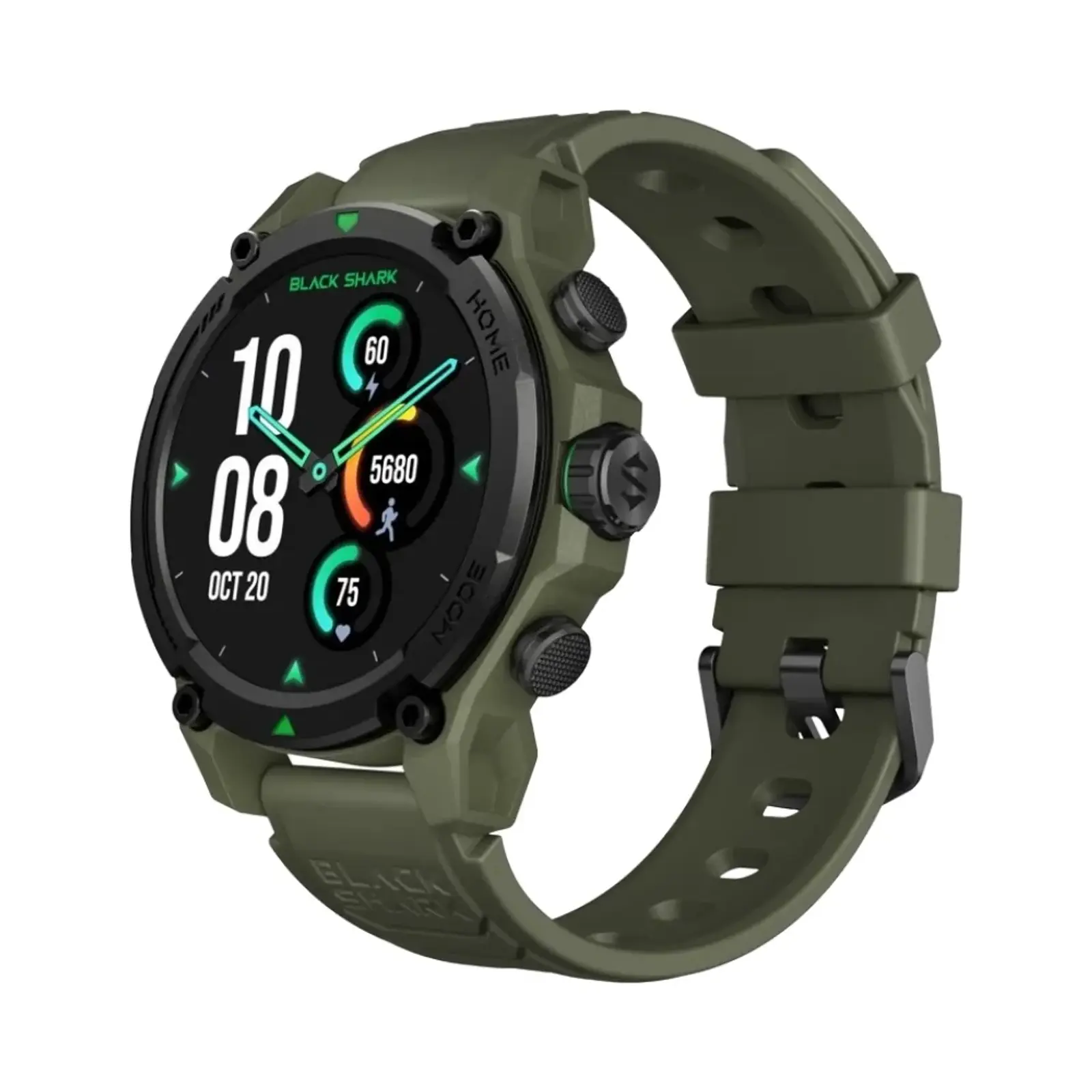 ساعت هوشمند بلک شارک GS3 Aluminum Case with Silicone Band