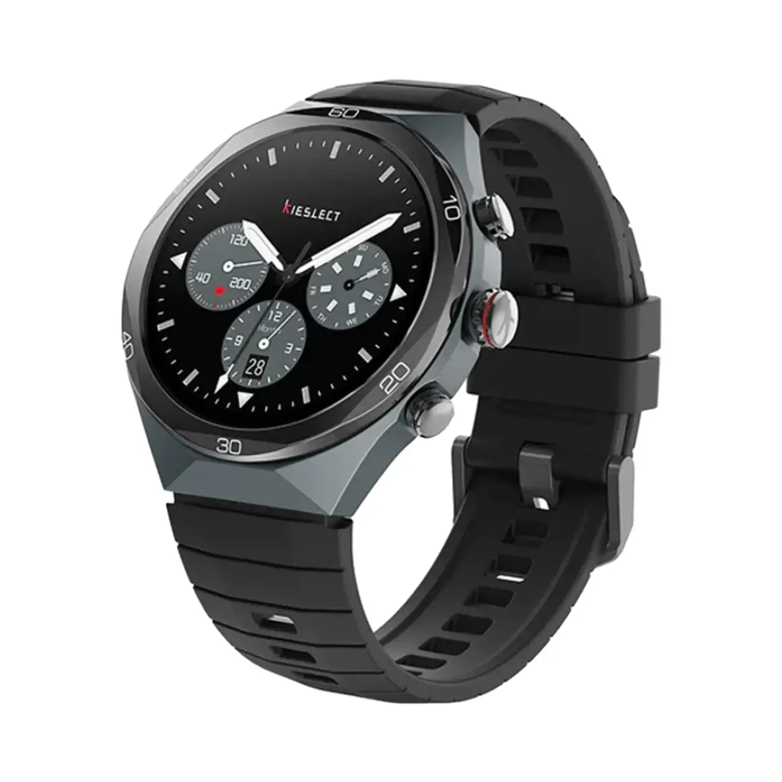 ساعت هوشمند کیسلکت 49mm Elite2 Ceramic Case with Silicone Band - مشکی