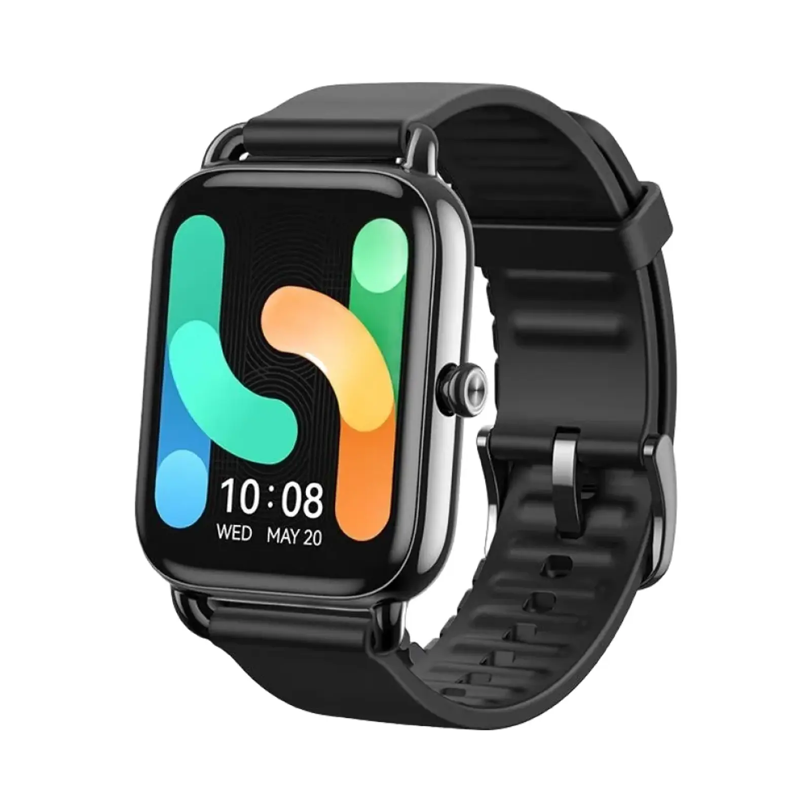 ساعت هوشمند هایلو 45mm RS4 Plus Aluminum Case with Silicone Band - مشکی
