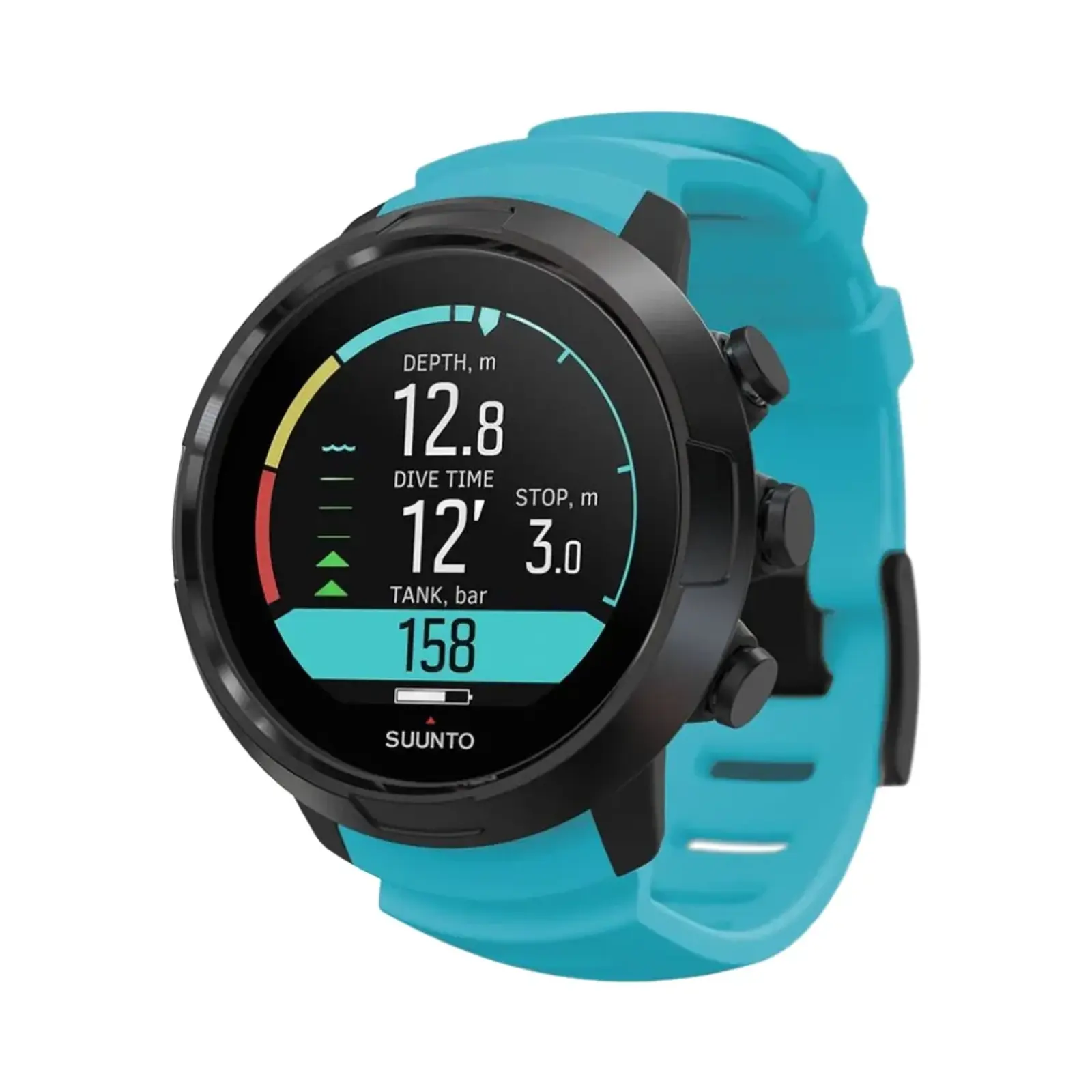ساعت هوشمند سونتو 53mm SS051085000 Metal and Plastic Case with Silicone Band - آبی روشن