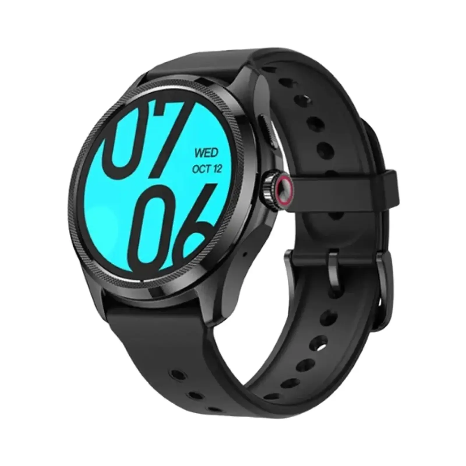 ساعت هوشمند موبووی TicWatch Pro 5 Aluminum Case with Silicone Band - مشکی