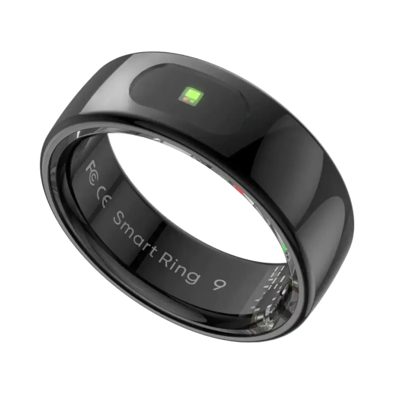 حلقه هوشمند اسمارت رینگ Q8+ Titanium Body - مشکی