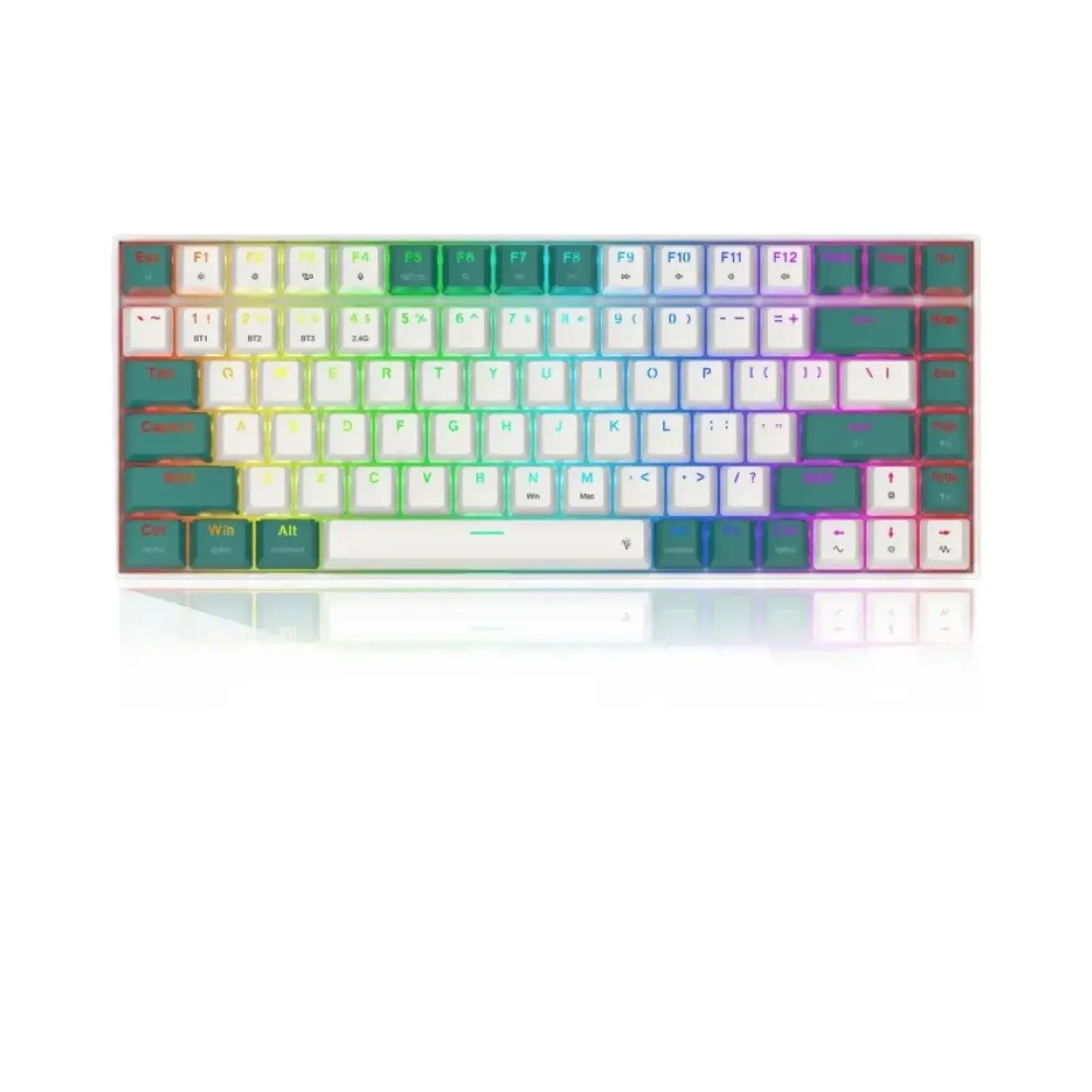 کیبورد ردراگون گیمینگ بی سیم K678 WG RGB PRO