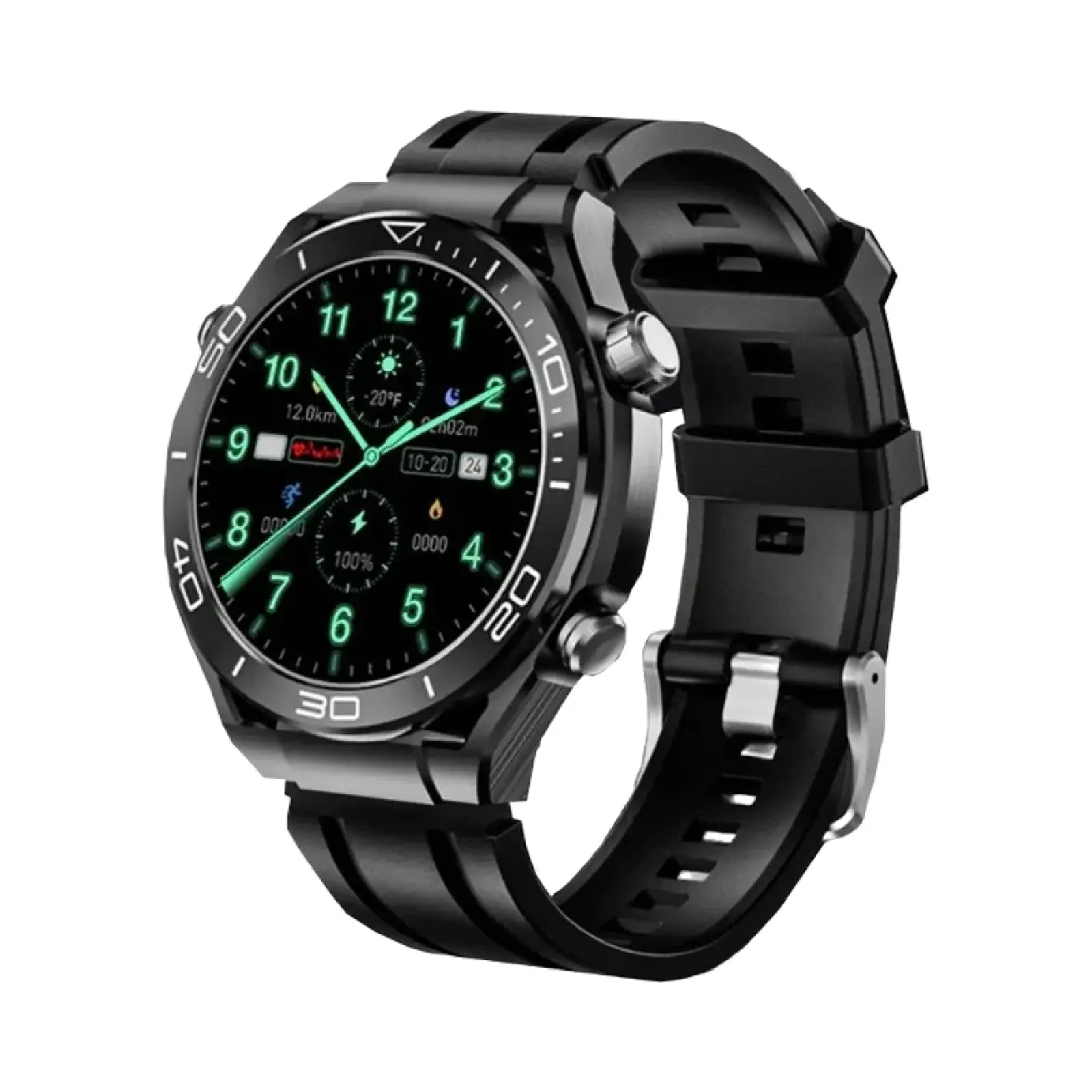 ساعت هوشمند اتن جی ام X men Aluminum Case with Silicone Band - مشکی