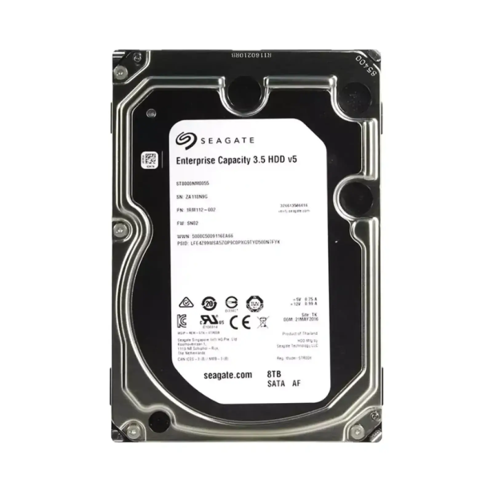 هارد دیسک اینترنال سیگیت Enterprise ST8000NM0055 8TB SATA