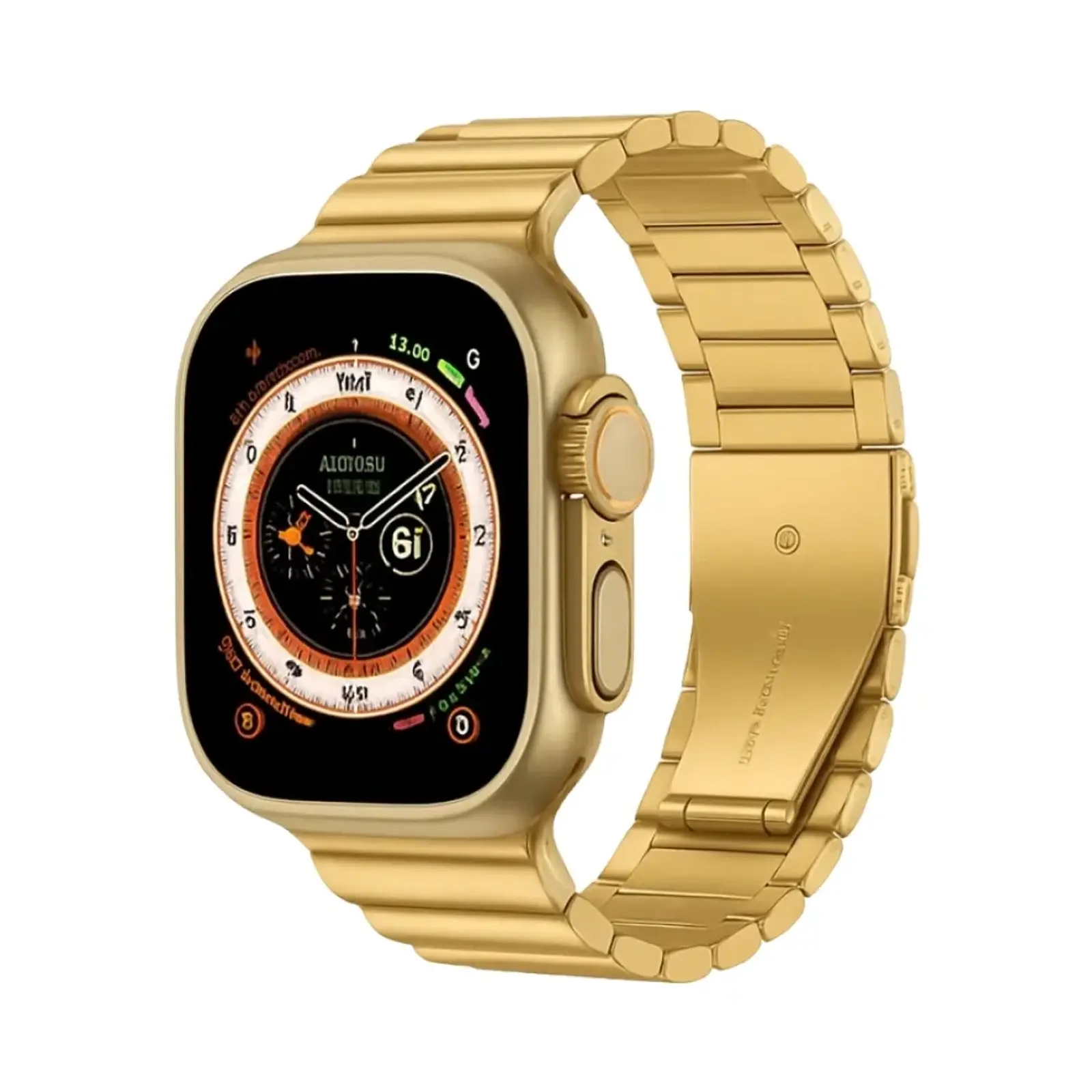 ساعت هوشمند ویسمی 42mm ultra 3 x53 Aluminum Case with Metal Band - طلایی