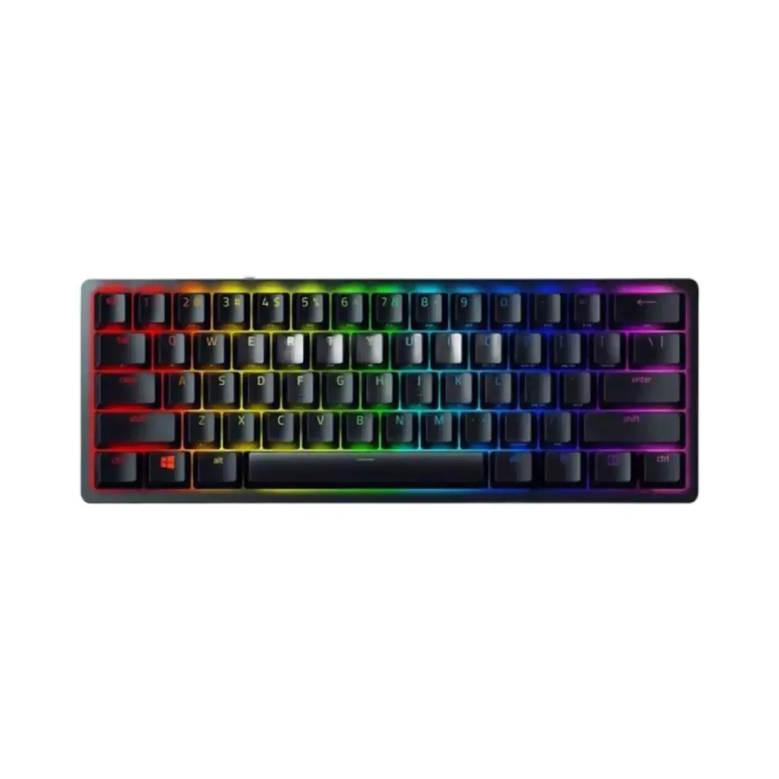 کیبورد گیمینگ باسیم ریزر Huntsman Mini Clicky Purple Switch