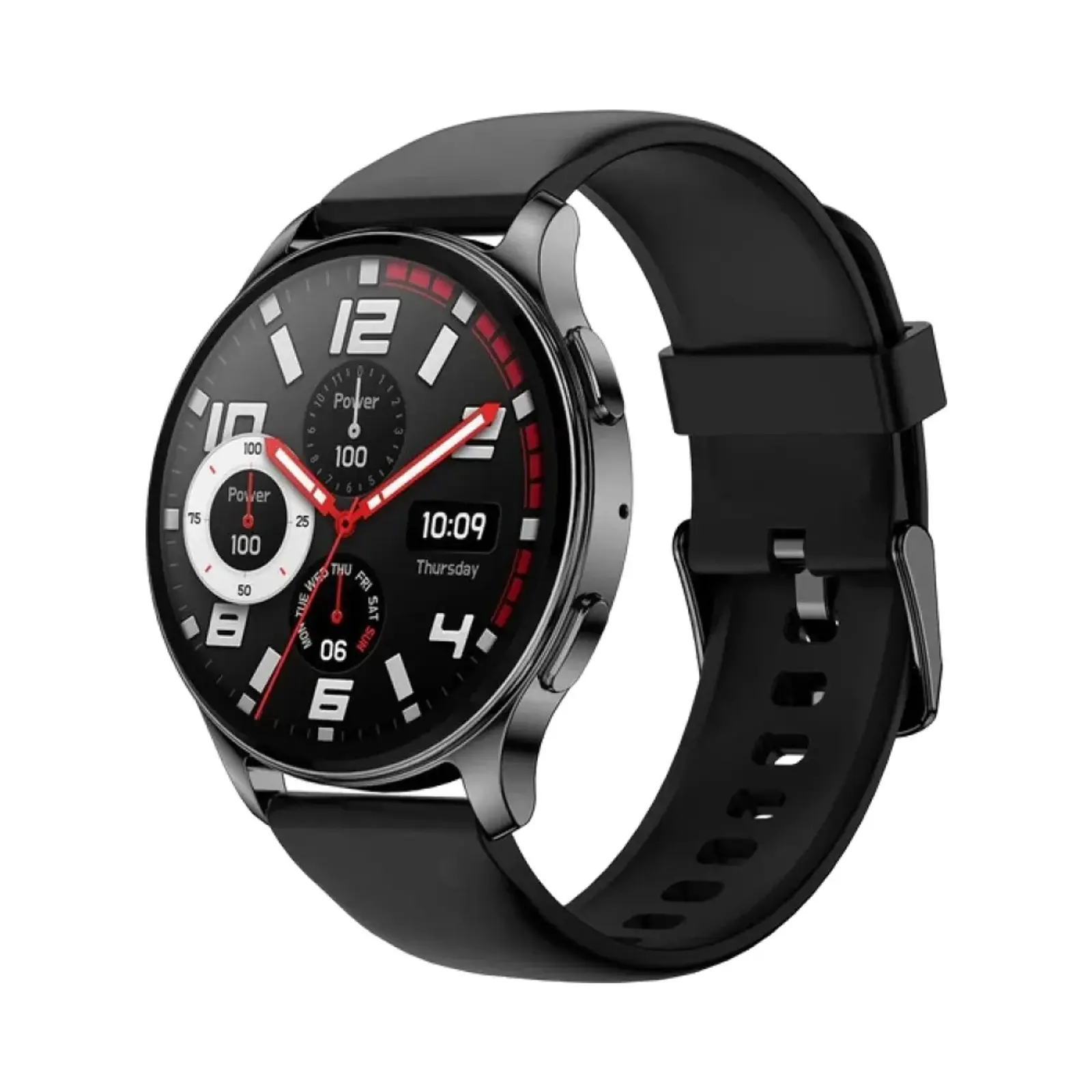 ساعت هوشمند امیزفیت BGH OPTIMIZER POP 3R Metal Case with Silicone Band - مشکی