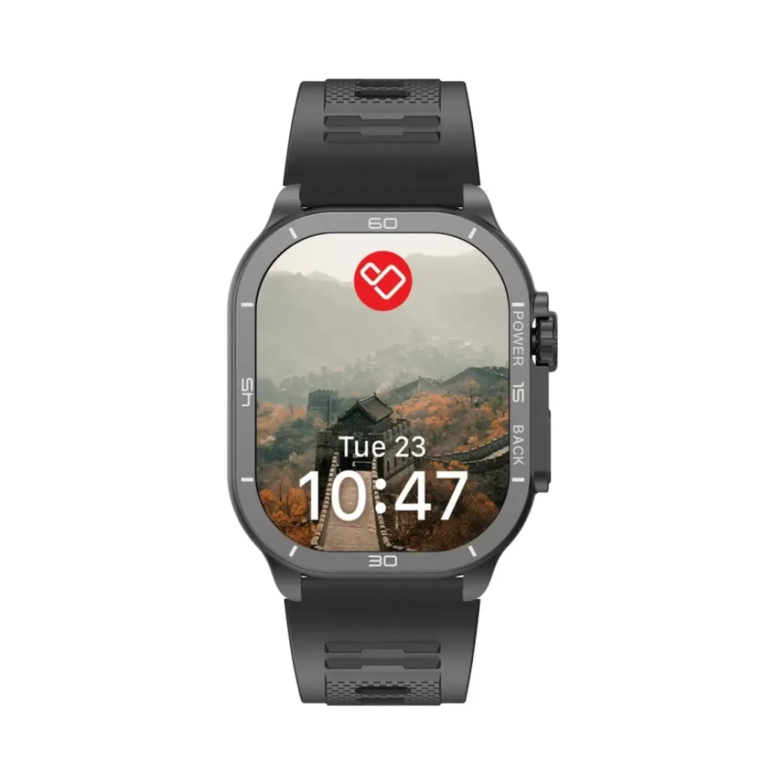 ساعت هوشمند پرووان 49mm Viora PWS21 Zinc Alloy Case with Silicone Band