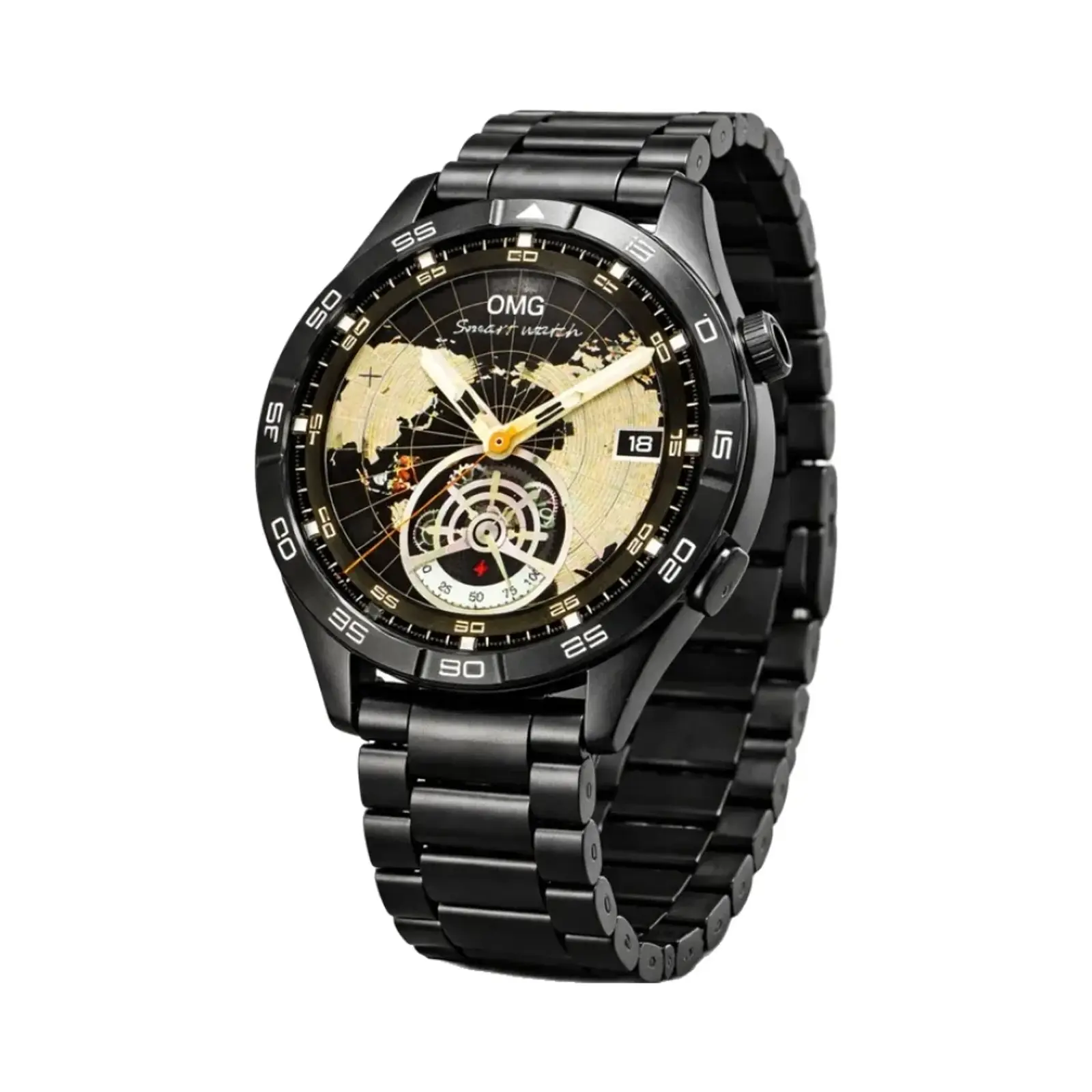 ساعت هوشمند لومینکس 49mm SK50 pro Metal Case with Metal Band