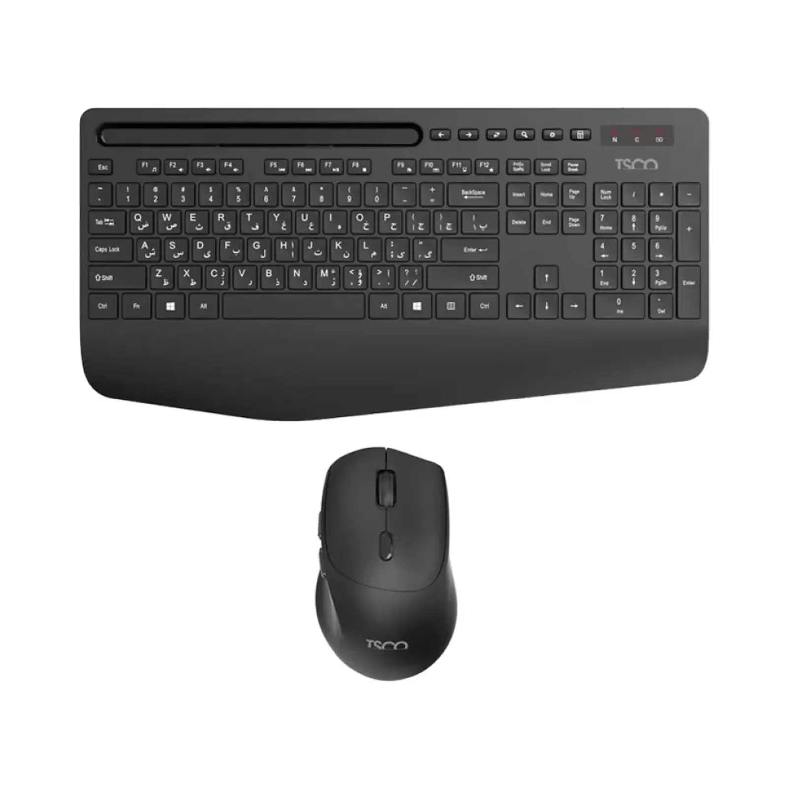کیبورد و ماوس بی‌سیم تسکو TKM 7025 W