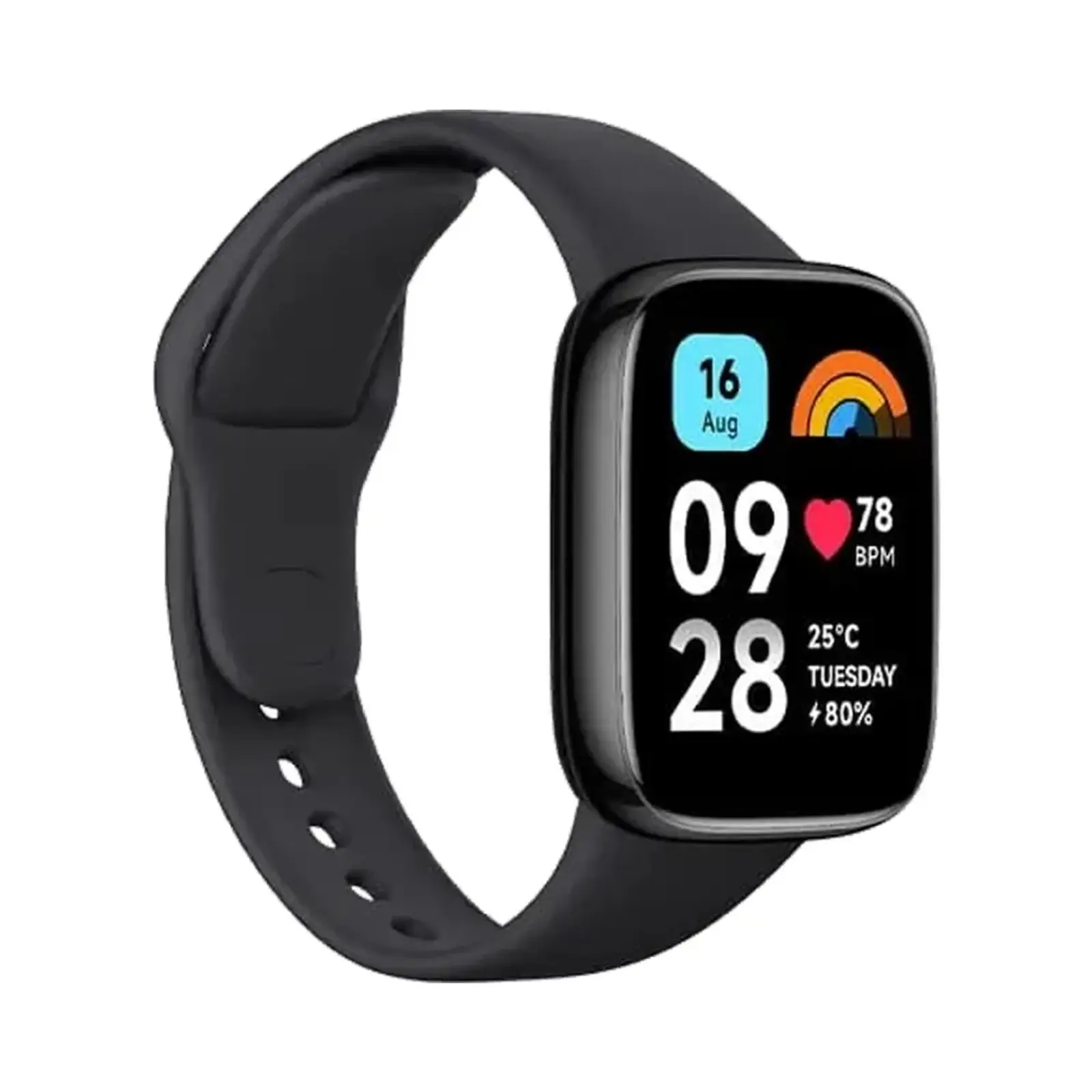 ساعت هوشمند شیائومی Redmi Watch 3 Active Plastic Case with Silicone Band - مشکی