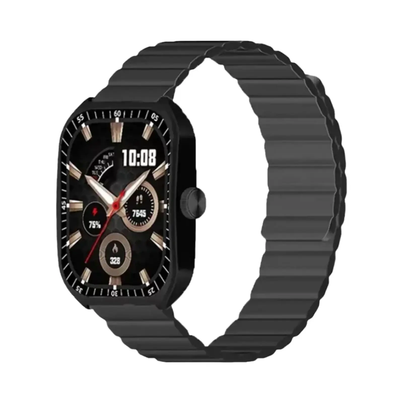 ساعت هوشمند موبودو 48mm H1 Aluminum Case with Silicone Band - مشکی