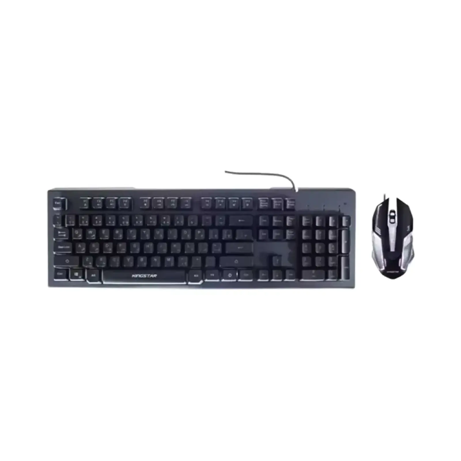کیبورد و ماوس گیمینگ باسیم کینگ استار KBM285G