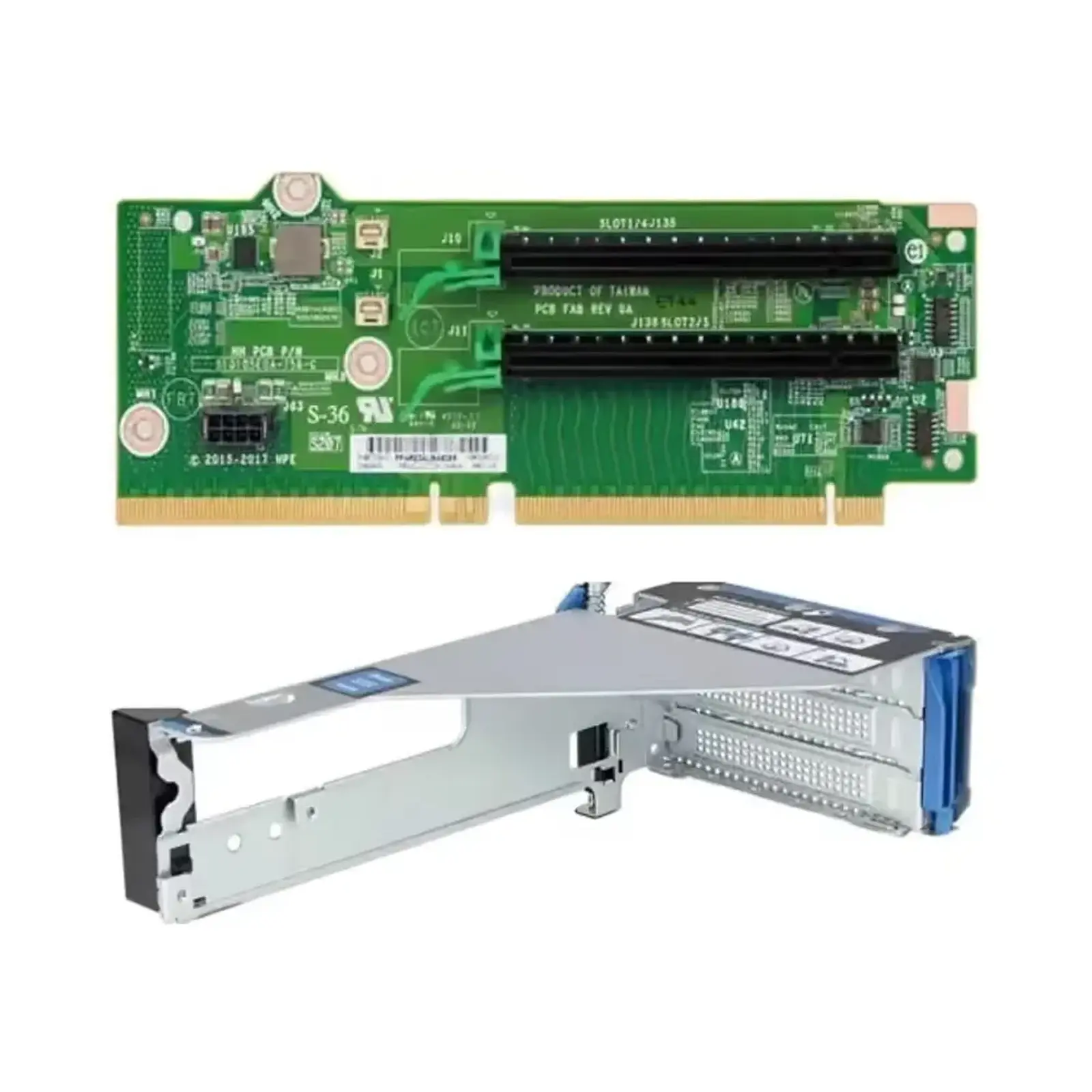 رایزر سرور اچ پی HPE ProLiant DL380 Gen10 Plus 4-port 8NVMe SlimSAS Primary Riser Kit - P27092-B21