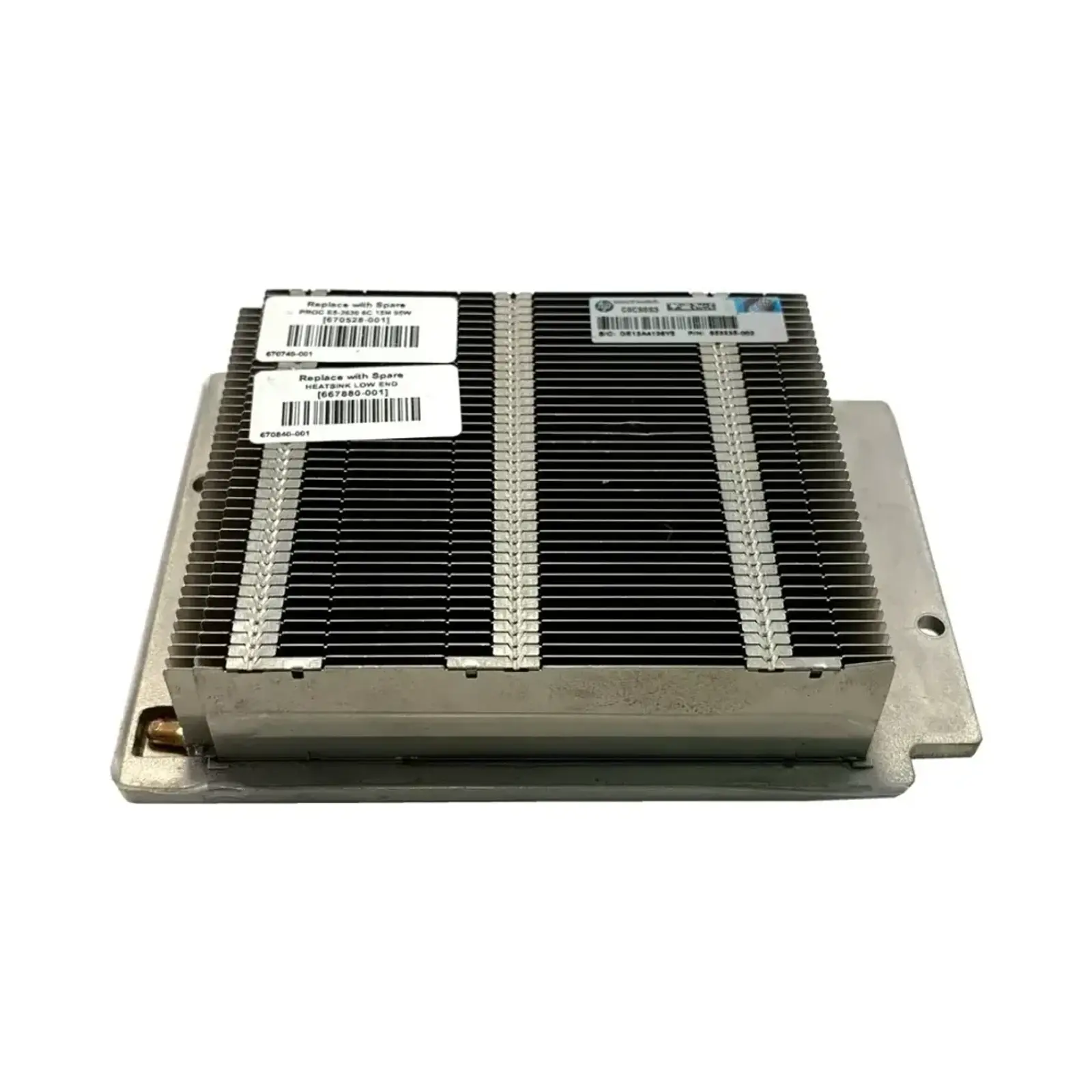 هیت سینک سرور اچ پی HPE DL360p Gen8 Standard Caged-type Heat Sink - 667880-001