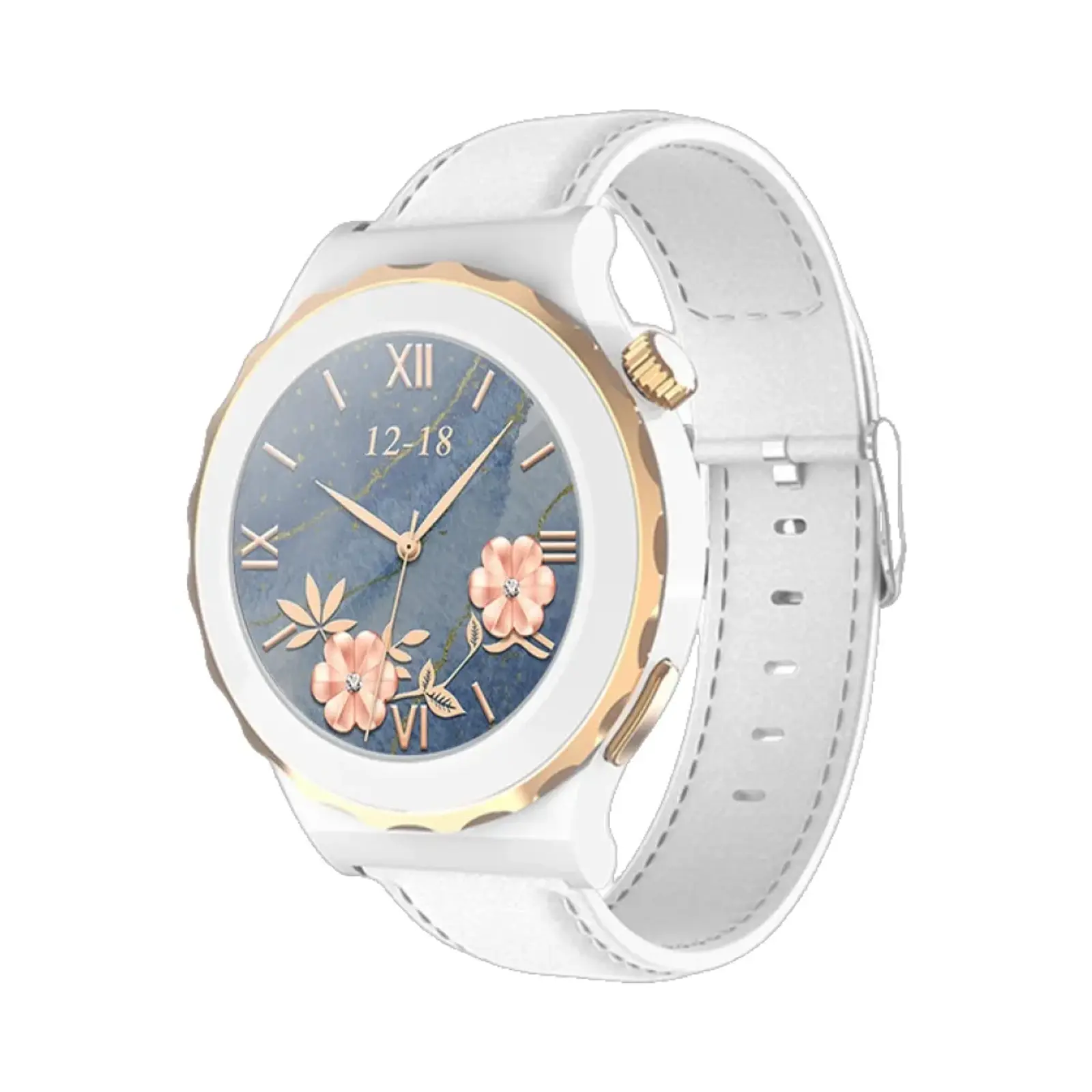 ساعت هوشمند هیوامی میس HW3 MINI with Synthetic Leather Band - سفید
