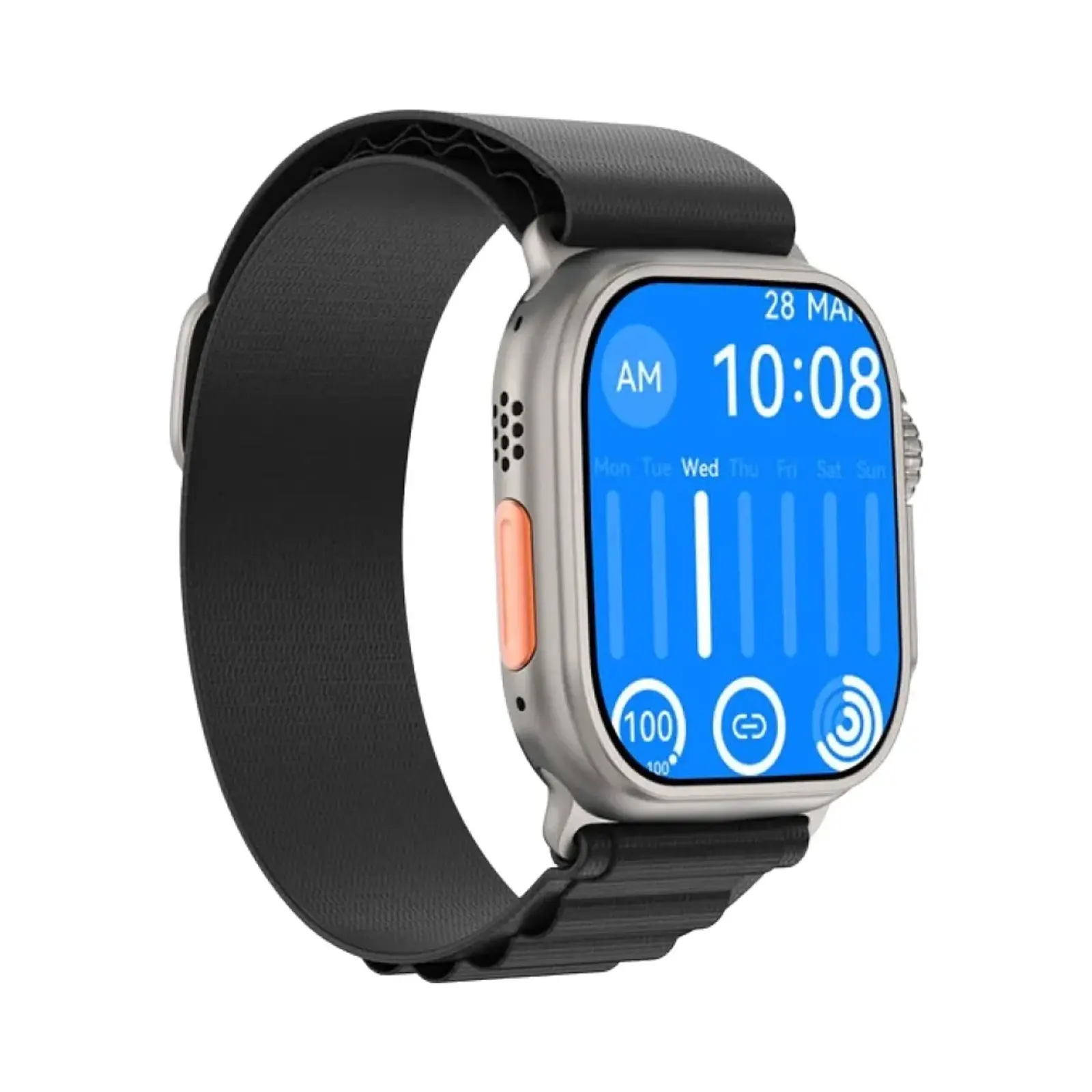 ساعت هوشمند تسکو TSW 8 ULTRAMAX Metal Case with Silicone Band