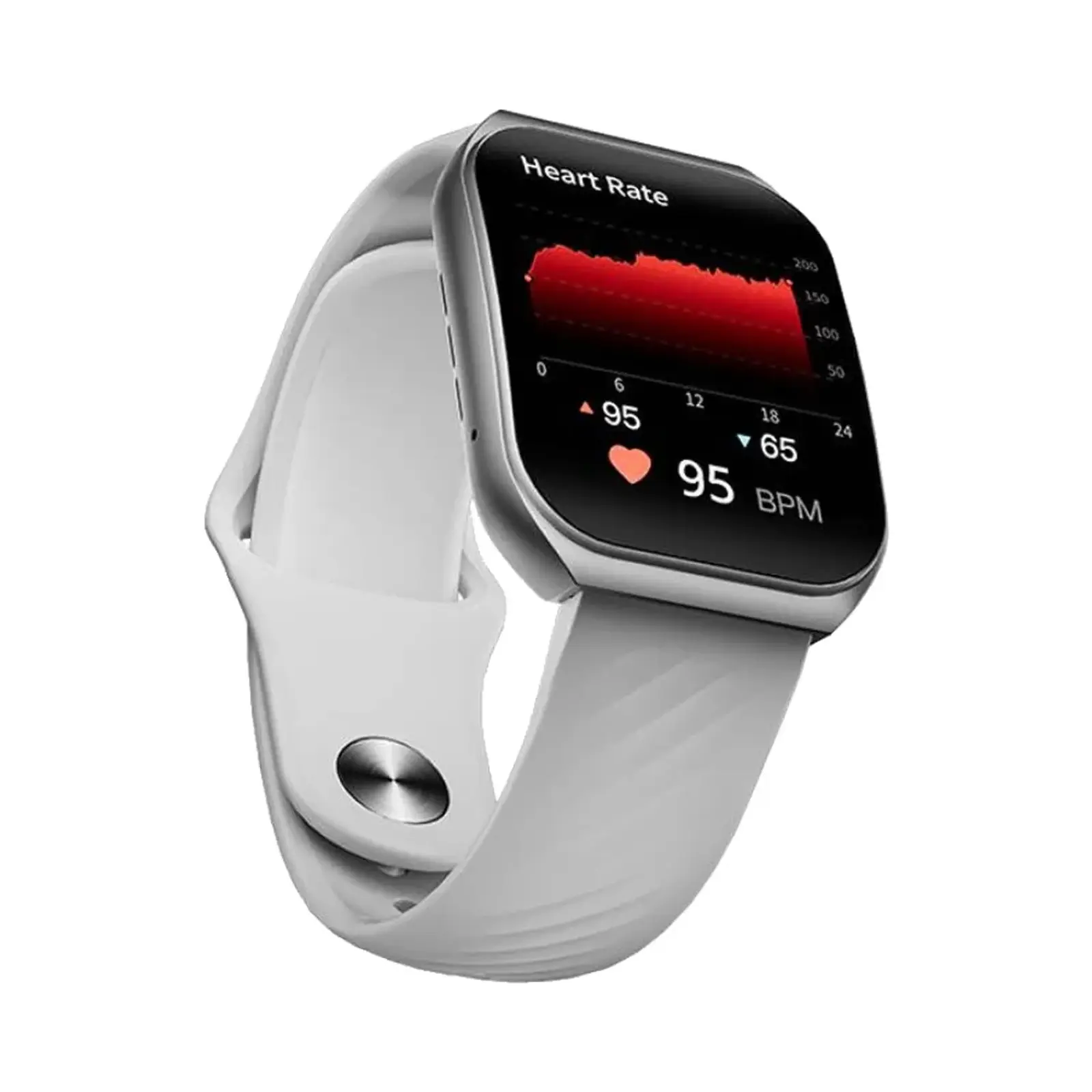 ساعت هوشمند کیو سی وای GS2 Metal Case with Silicone Band