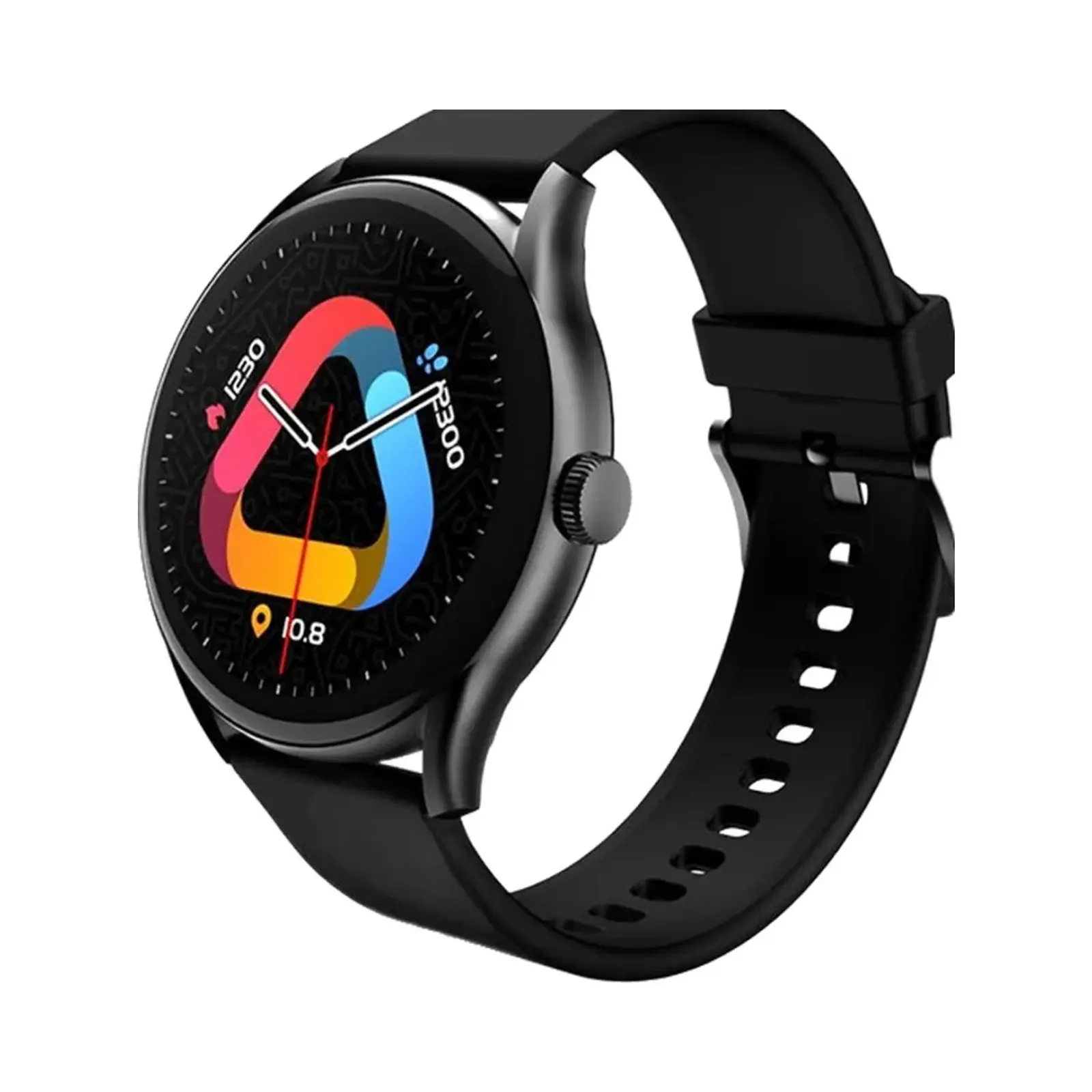 ساعت هوشمند کیو سی وای GT Metal Case with Silicone Band - مشکی