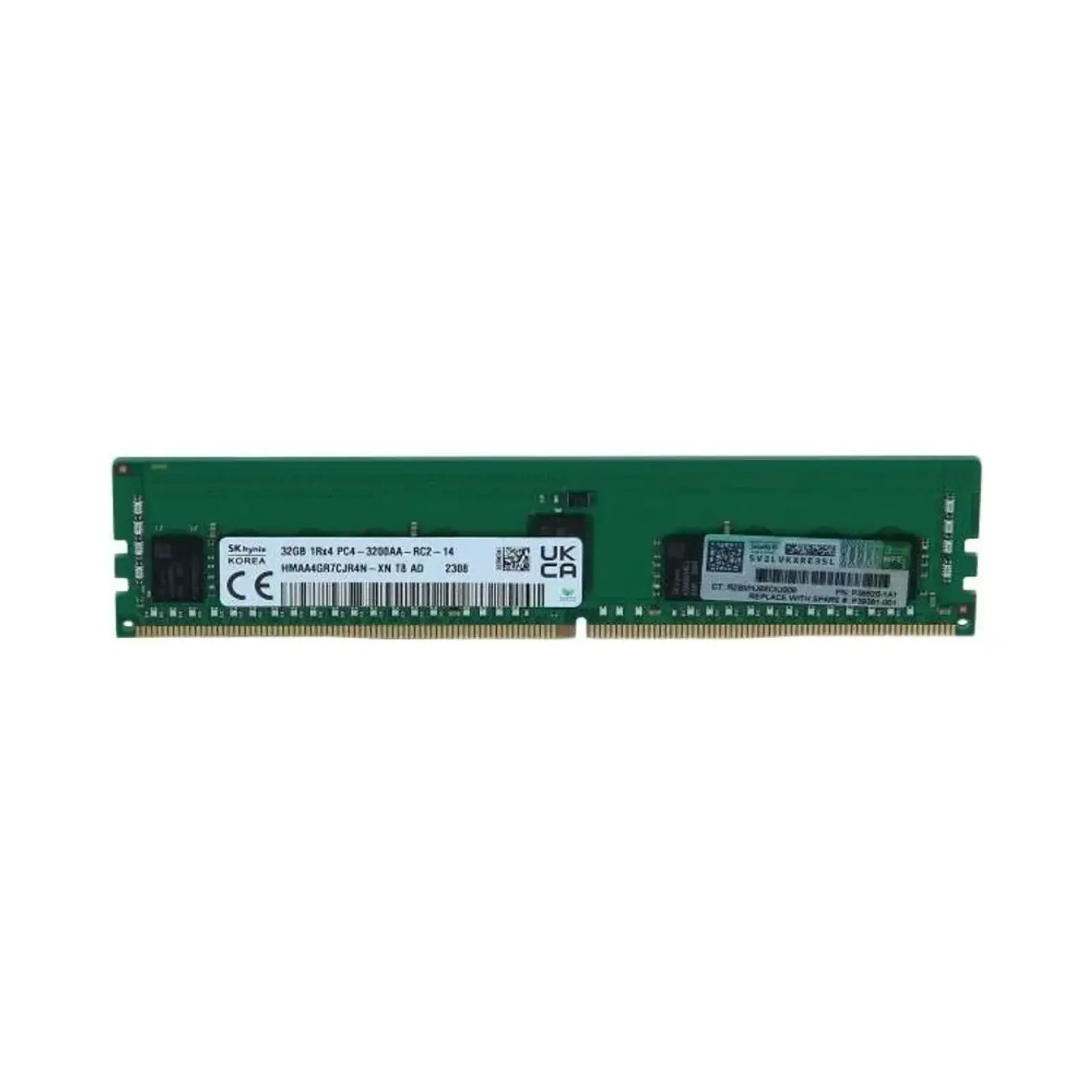 رم سرور اچ پی HPE DIMM DDR4 32GB 3200MHz Single Rank x4 Registered - P40007-B21
