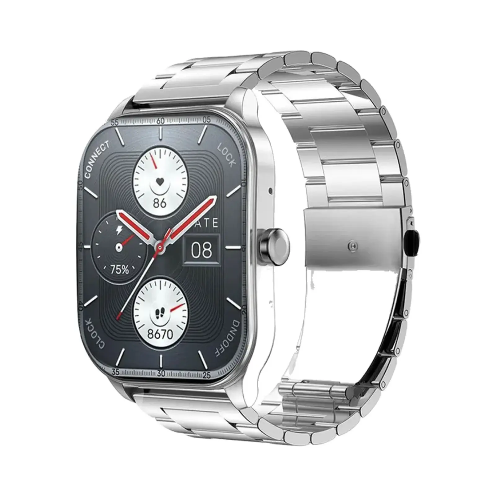 ساعت هوشمند امیزفیت 47mm Pop 3S Metal Case with Silicone Band
