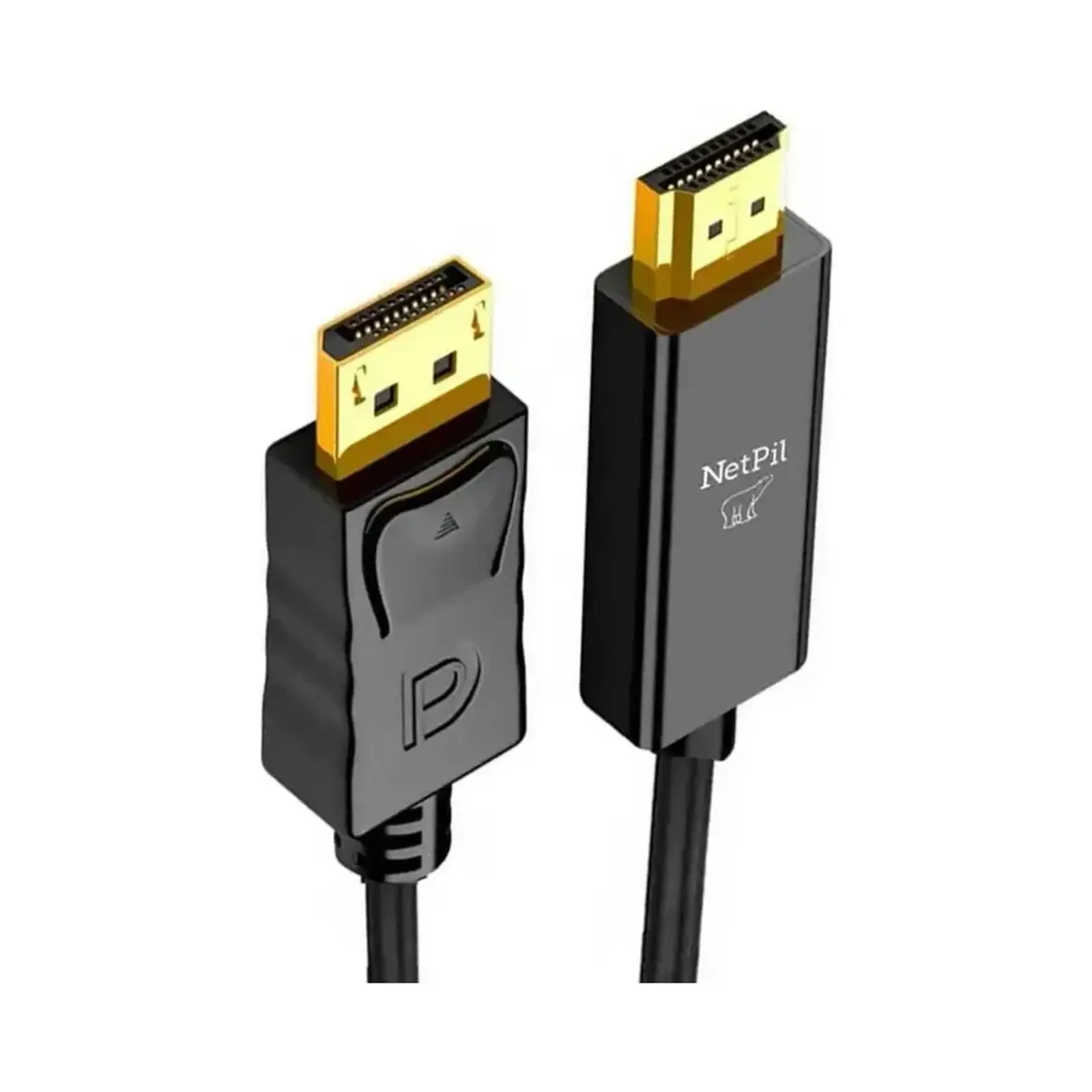کابل تبدیل 1.8 متری HDMI به DISPLAY PORT نت پیل Netpil DPHD18 HDMI to DISPLAY PORT 1.8m